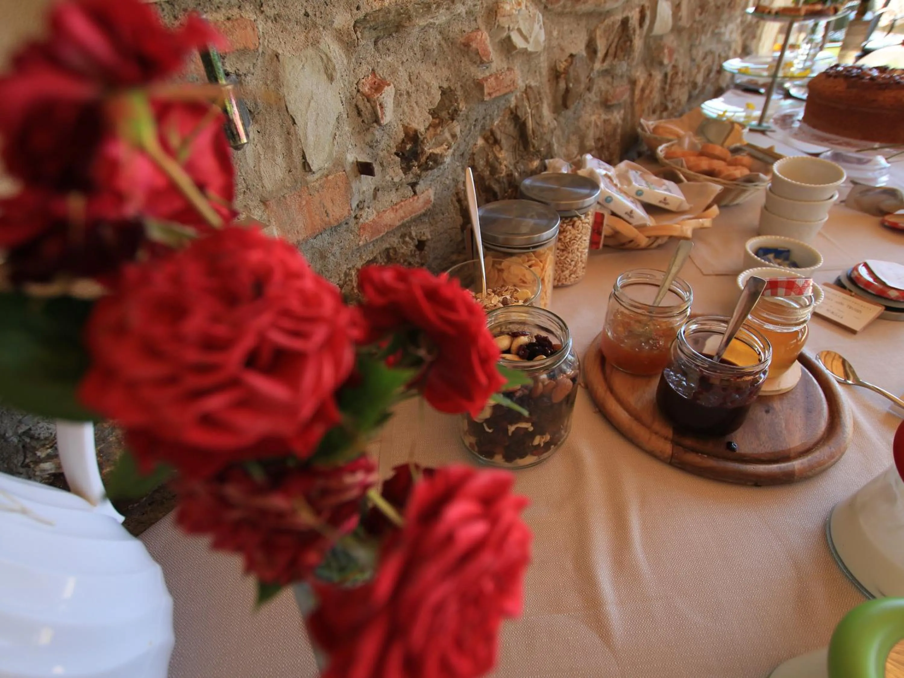 Food and drinks in Agriturismo Boschi di Montecalvi