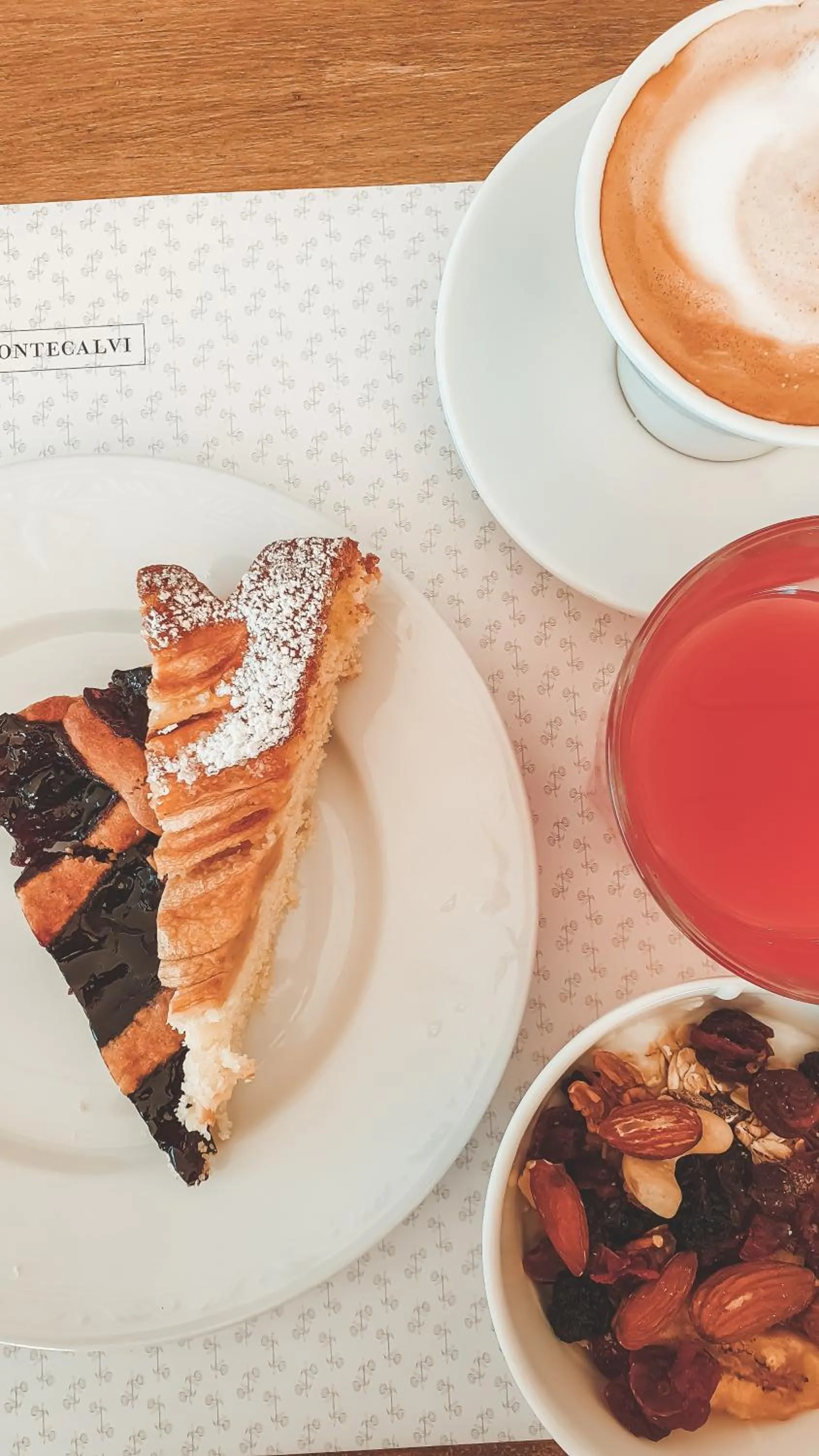 Food and drinks in Agriturismo Boschi di Montecalvi