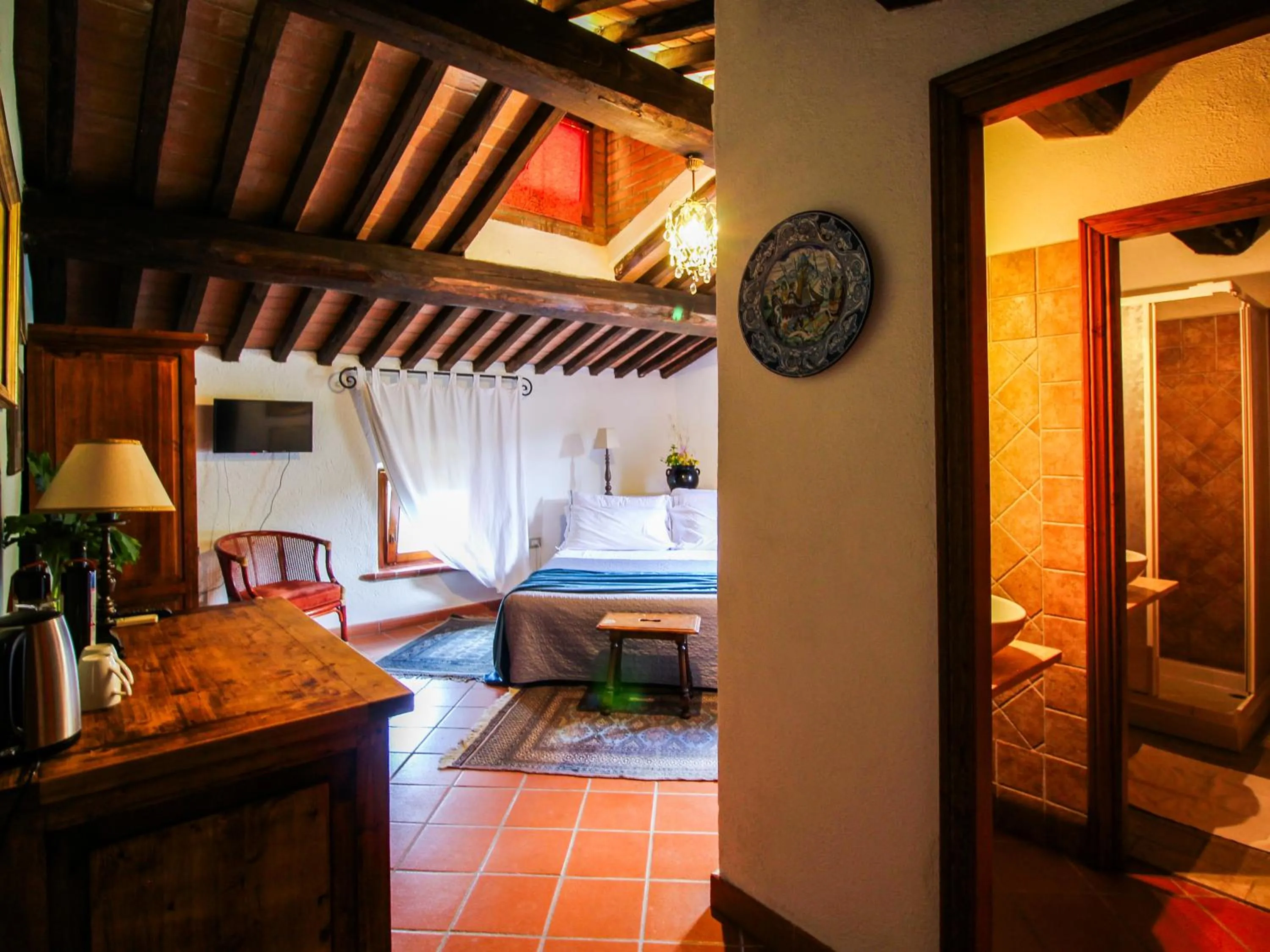 Bed in Agriturismo Boschi di Montecalvi