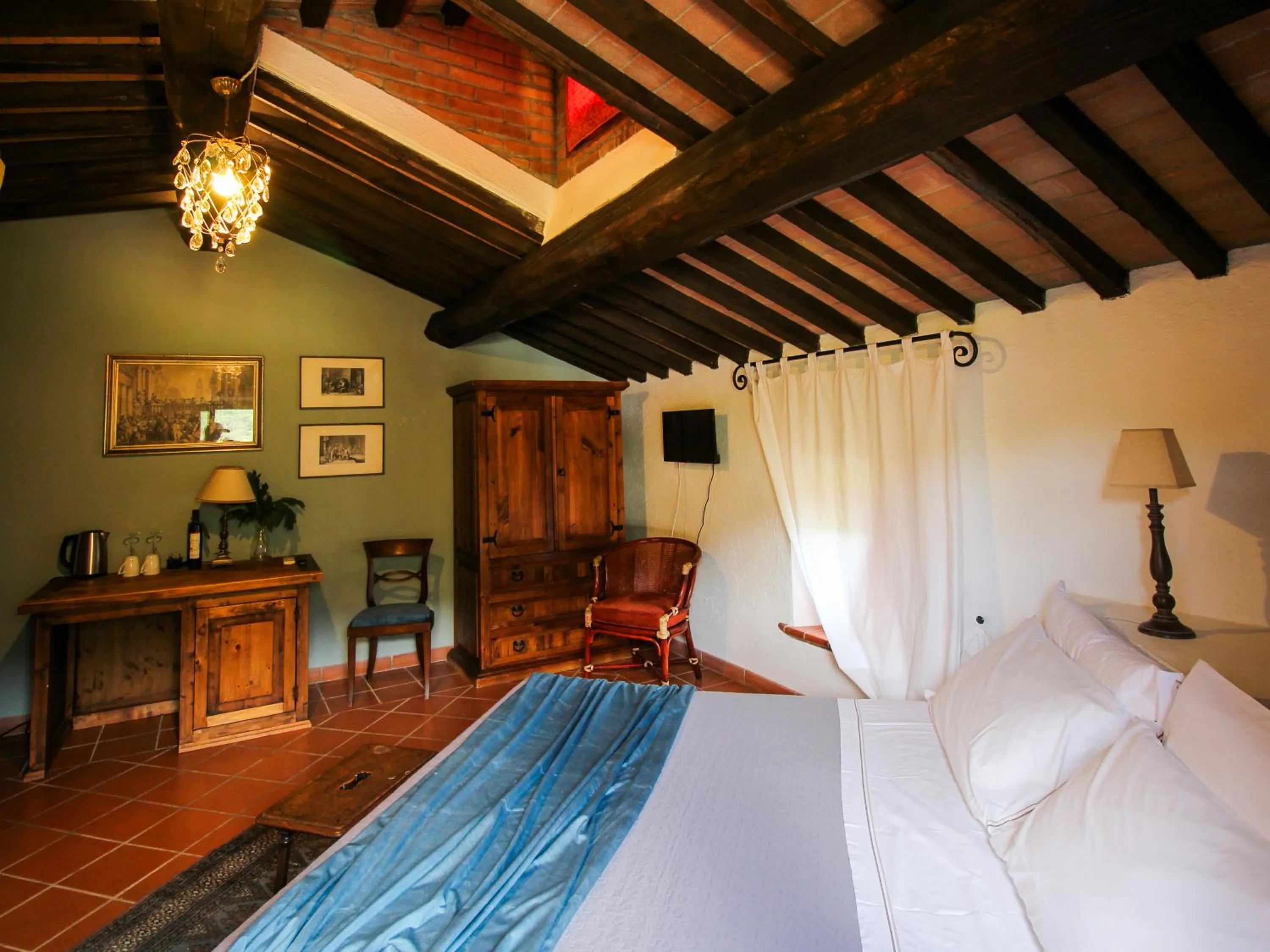 Bed in Agriturismo Boschi di Montecalvi