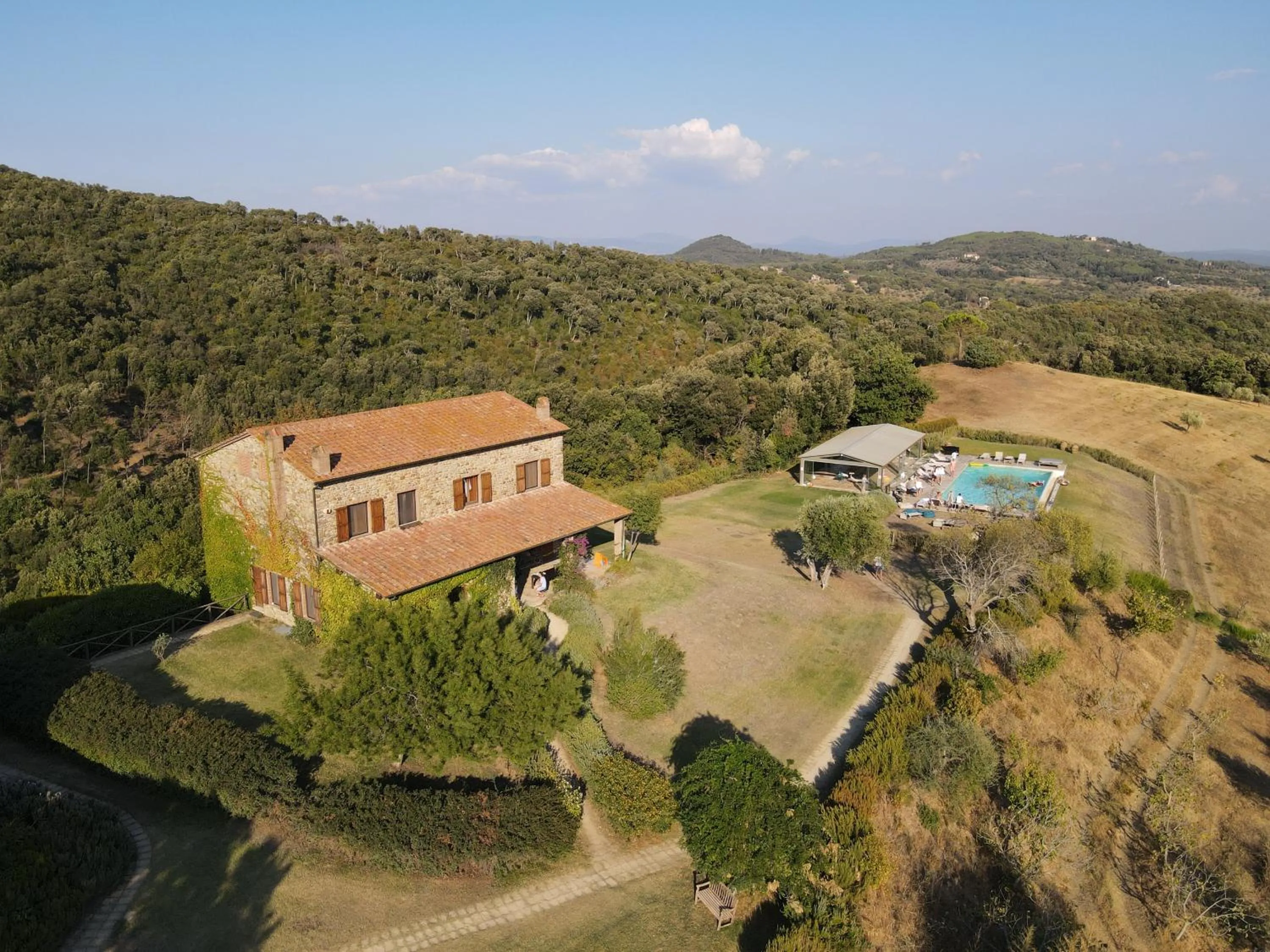 Property building in Agriturismo Boschi di Montecalvi