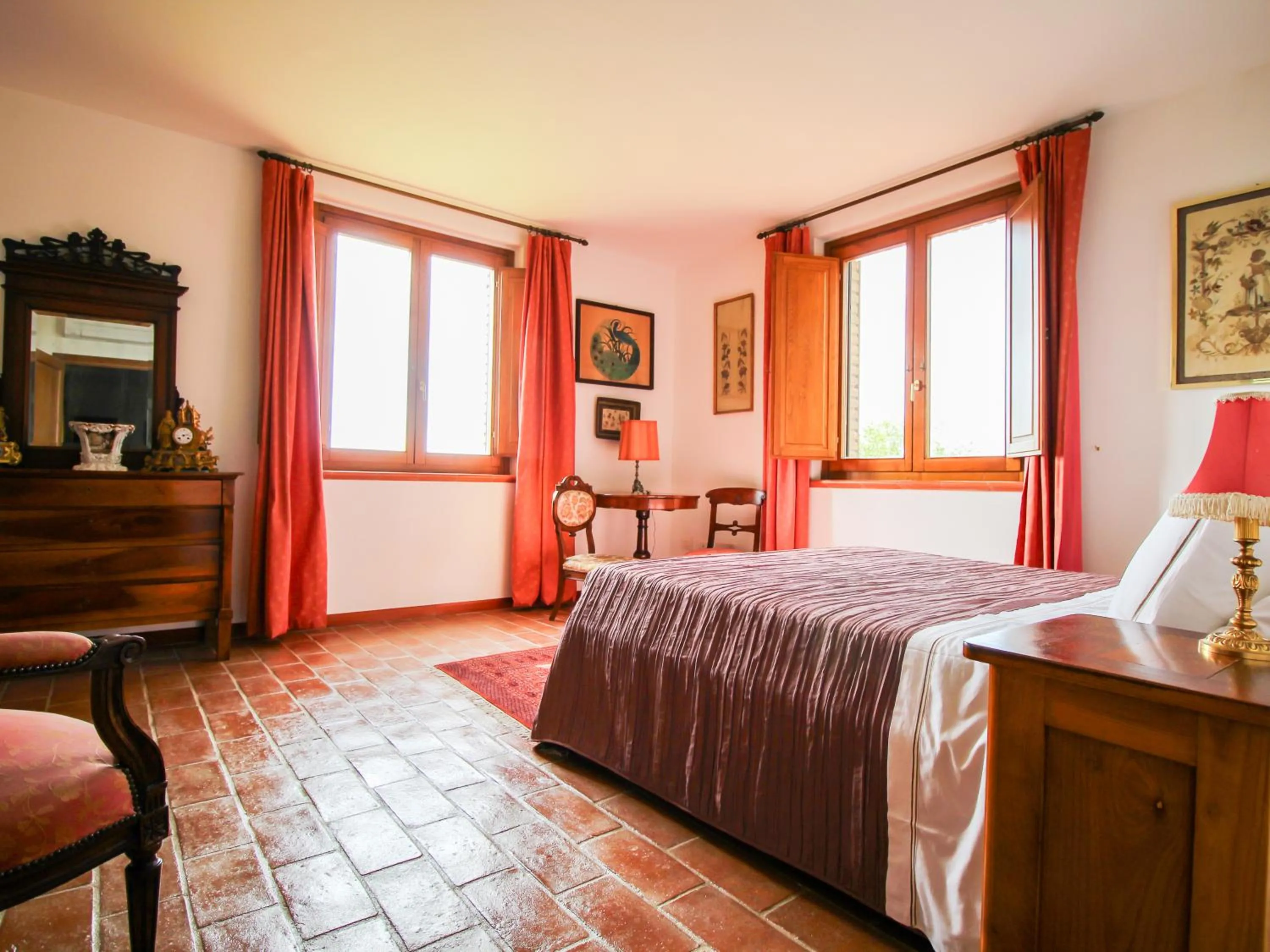Bed in Agriturismo Boschi di Montecalvi