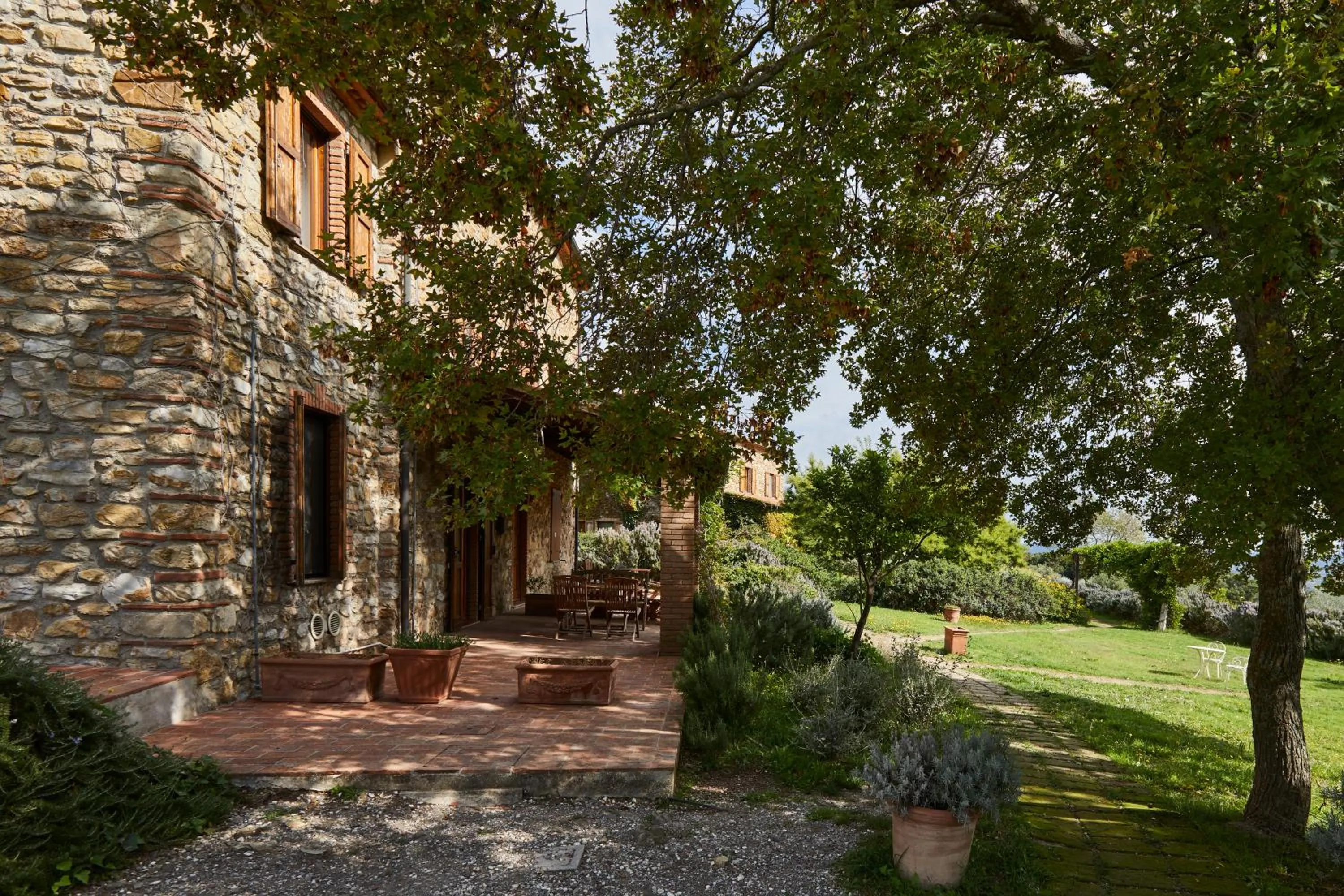 Property building in Agriturismo Boschi di Montecalvi