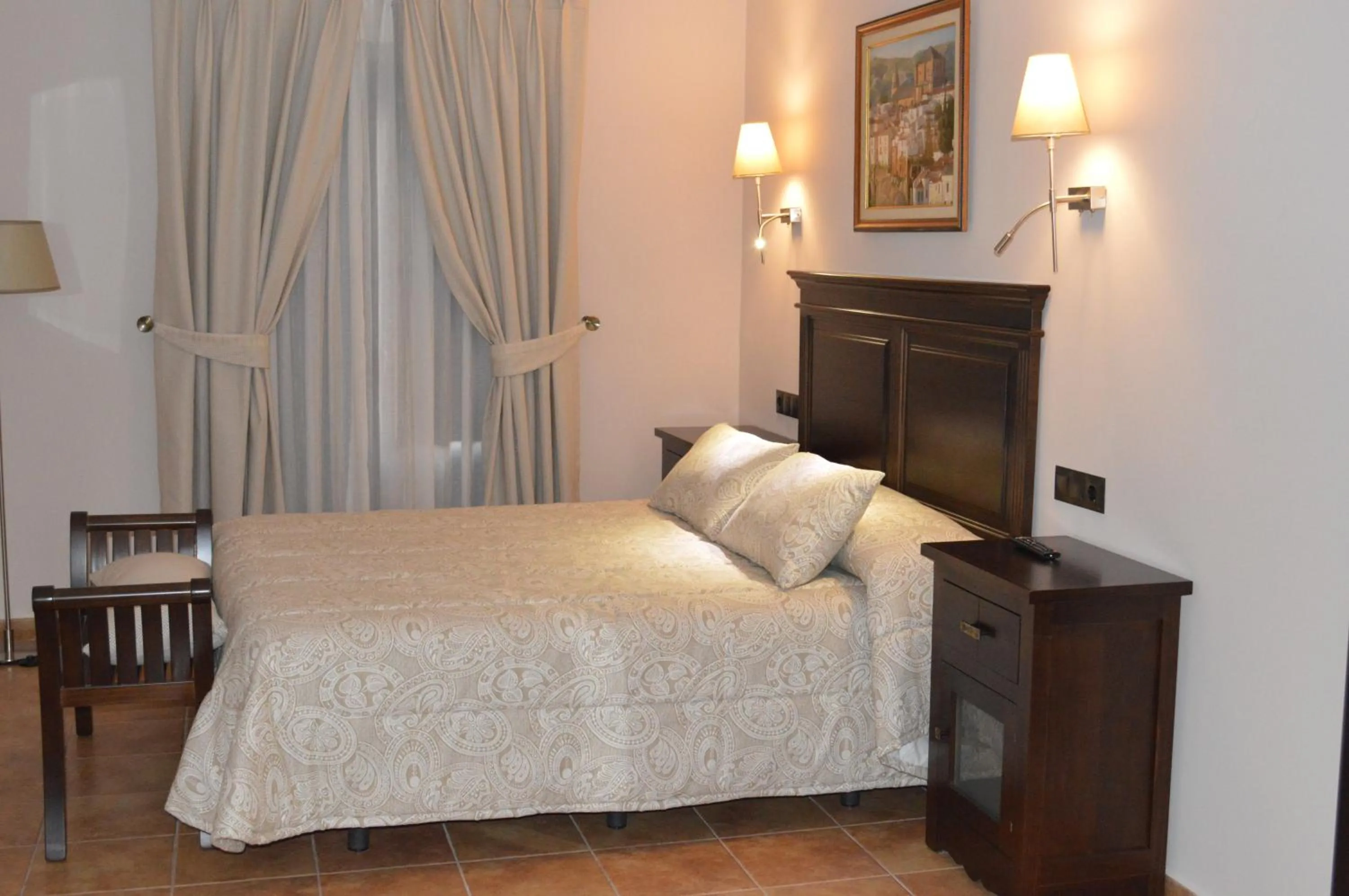 Bed in Hotel Don Javier