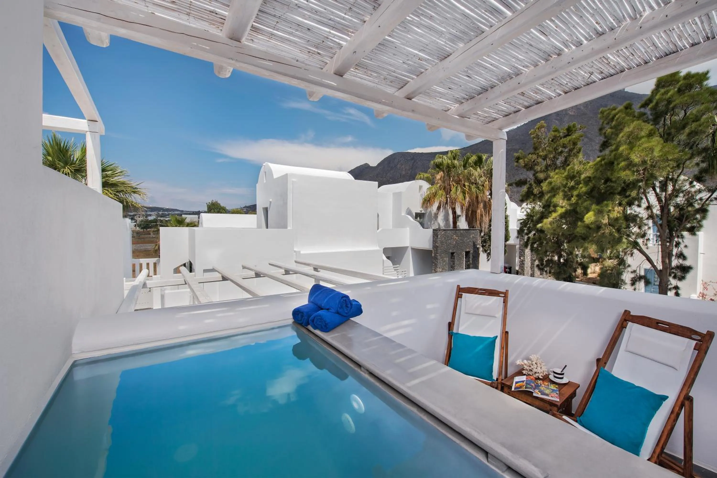 Balcony/Terrace in Meltemi Excelsior Suites