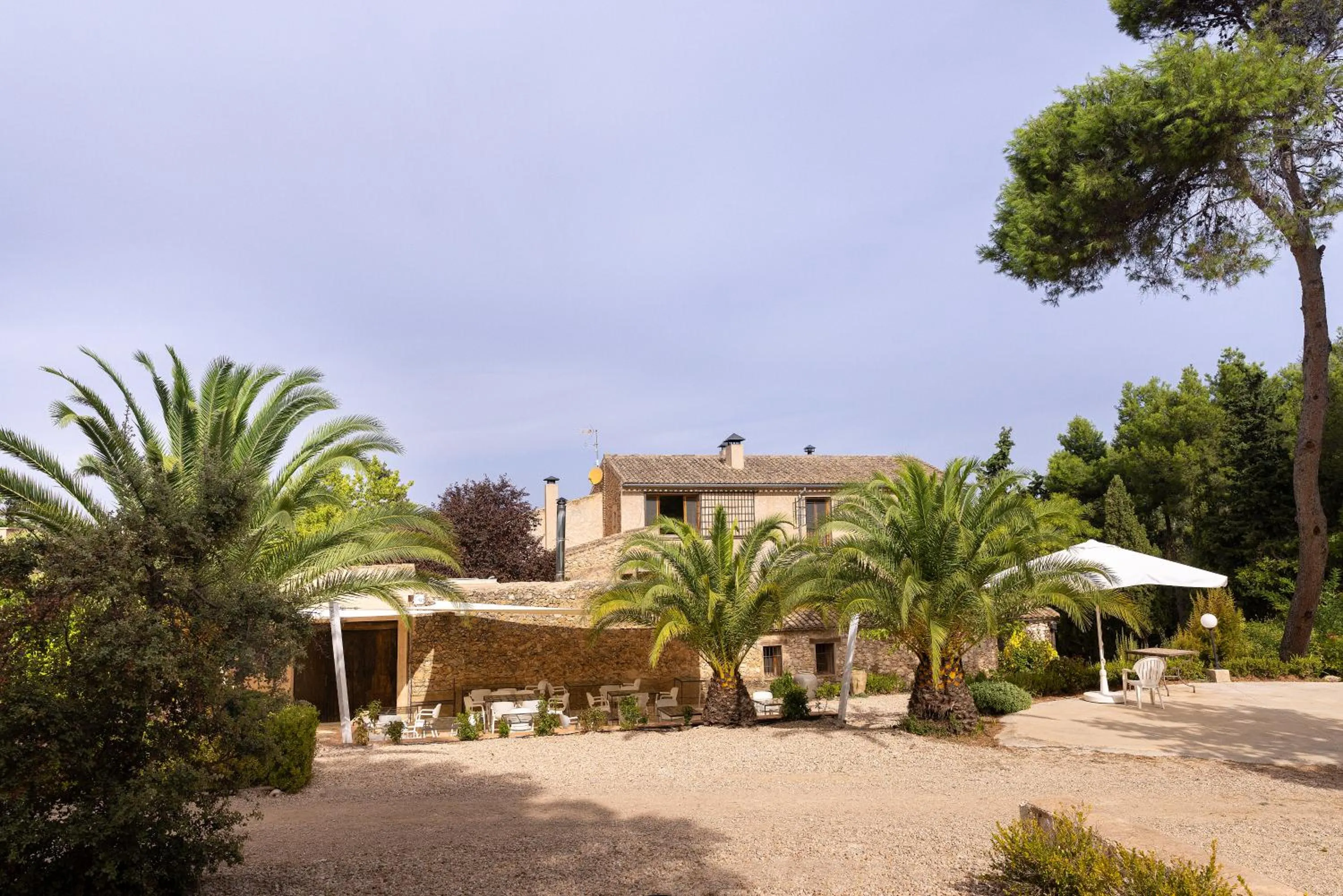 Garden in Hotel Rural Mas Fontanelles