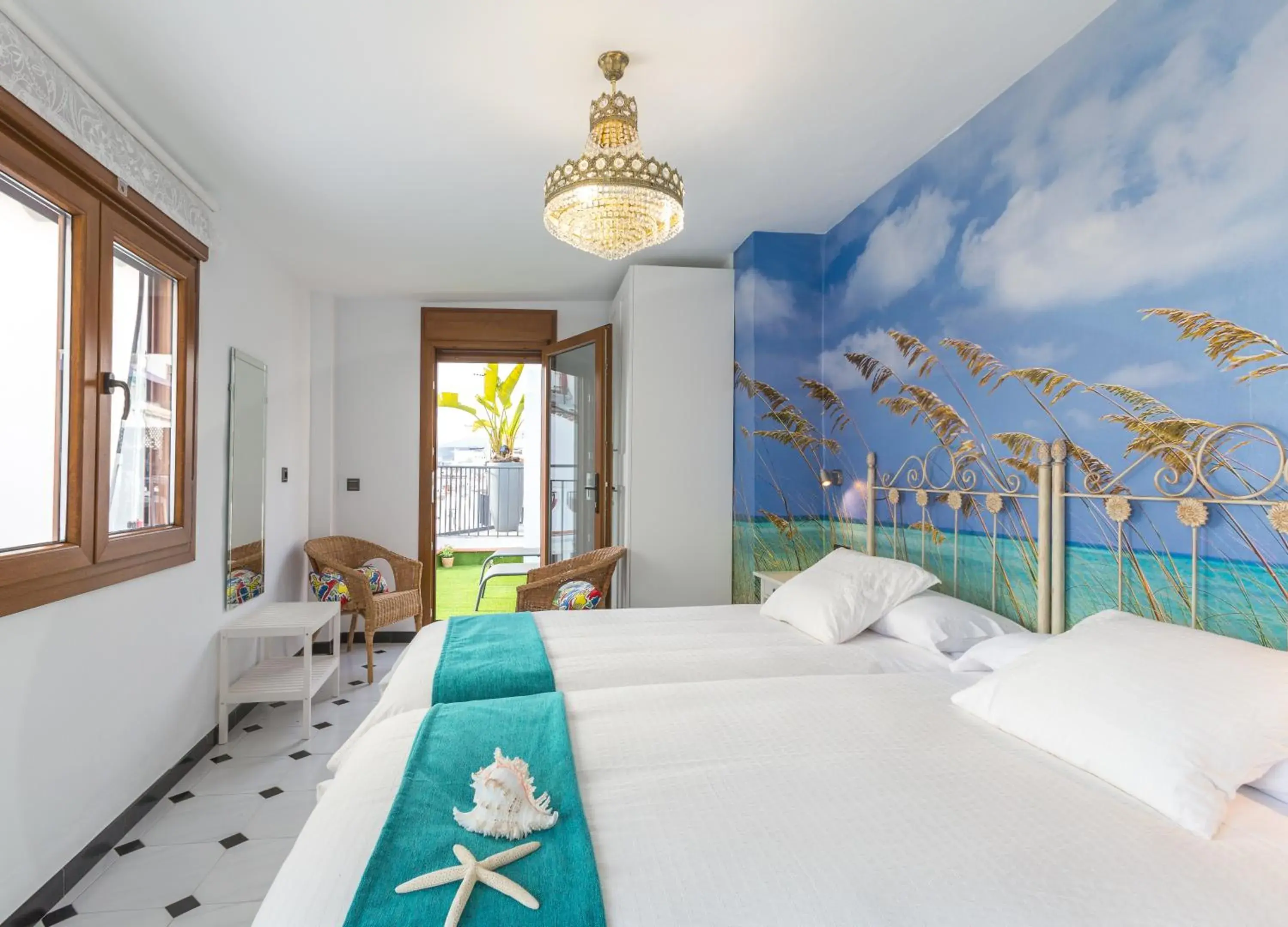 Twin Room with Terrace in Salamandra Plaza Twin Room with Terrace in Salamandra Plaza