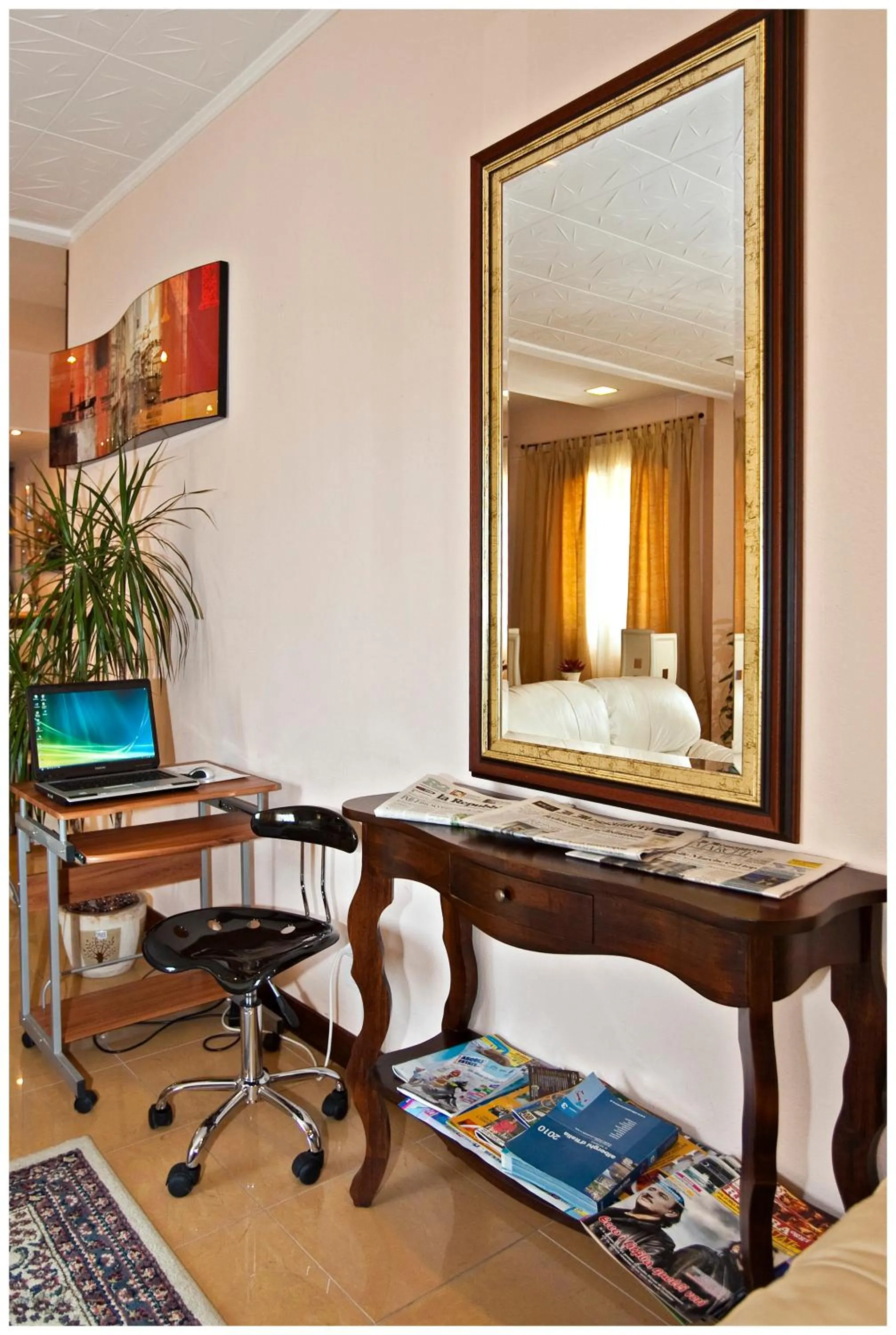 Lobby or reception in Hotel La Perla Preziosa