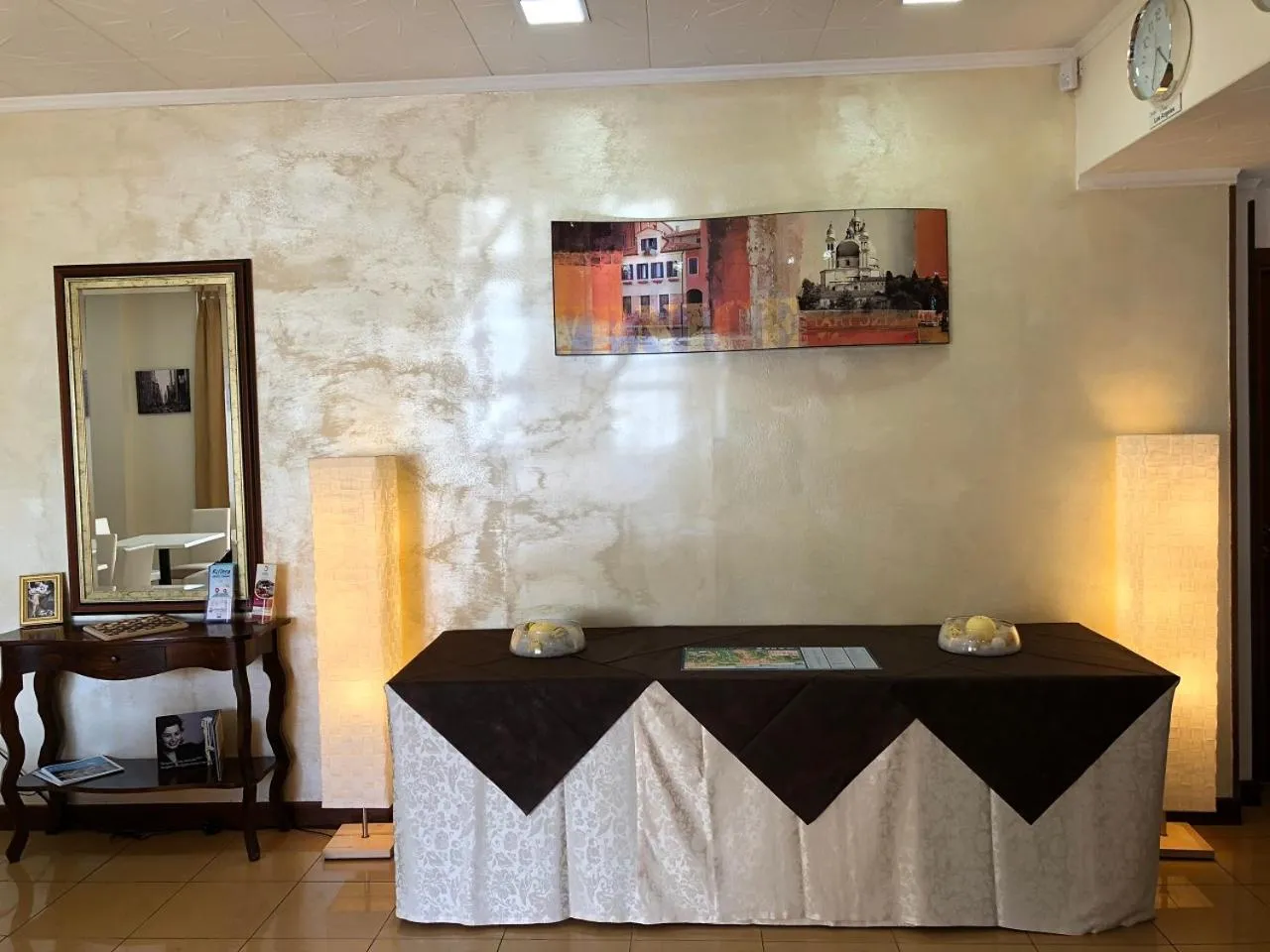 Seating area in Hotel La Perla Preziosa