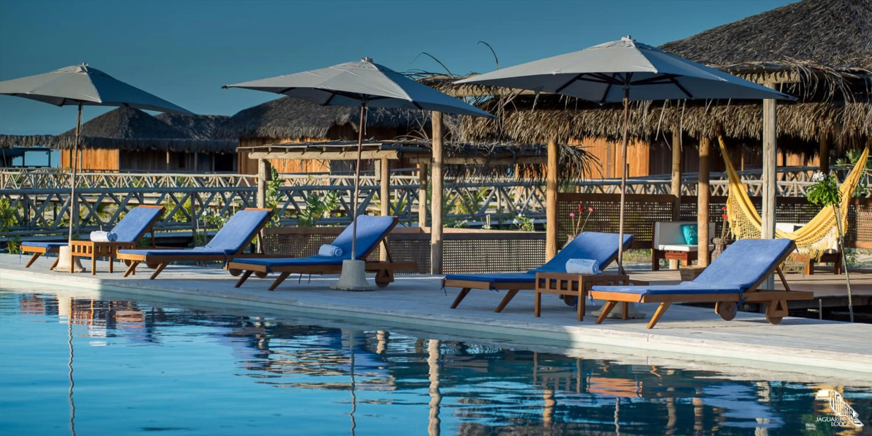 Swimming pool in Jaguaribe Lodge e Kite