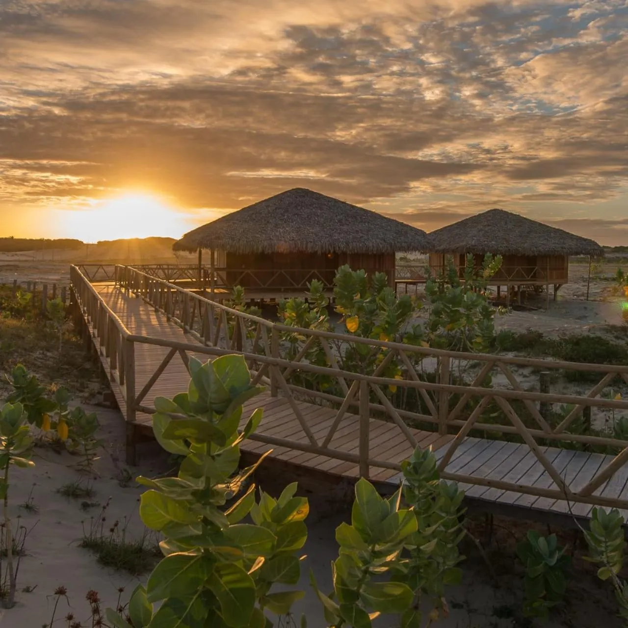 Natural landscape in Jaguaribe Lodge e Kite