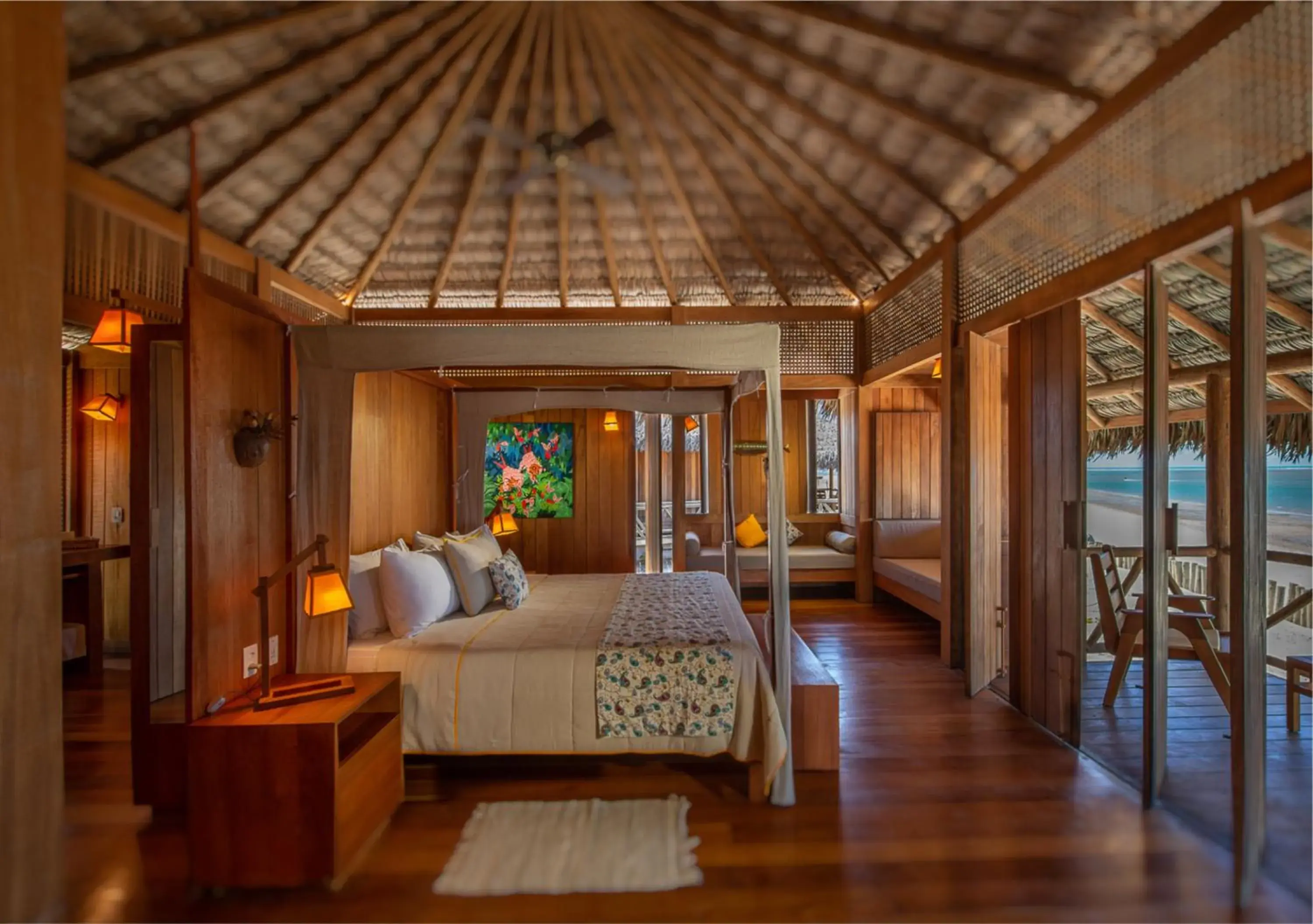 Double Room with Sea View in Jaguaribe Lodge e Kite Double Room with Sea View in Jaguaribe Lodge e Kite