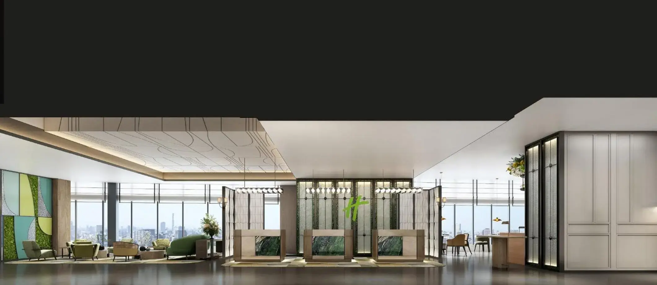 Property building in Holiday Inn Guangzhou Zhujiang New Town Property building in Holiday Inn Guangzhou Zhujiang New Town