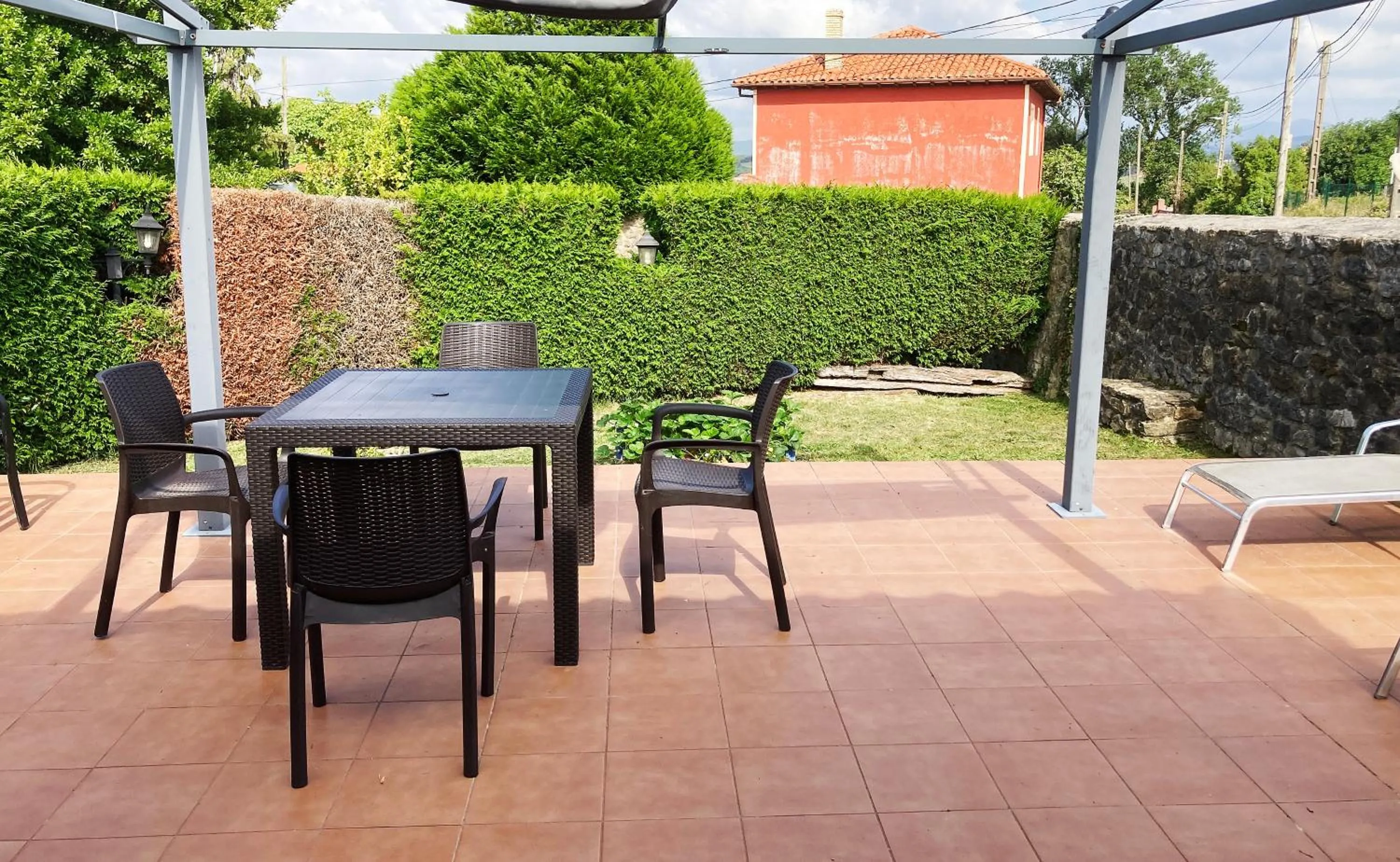 Patio in Posada La Casona de Los Güelitos