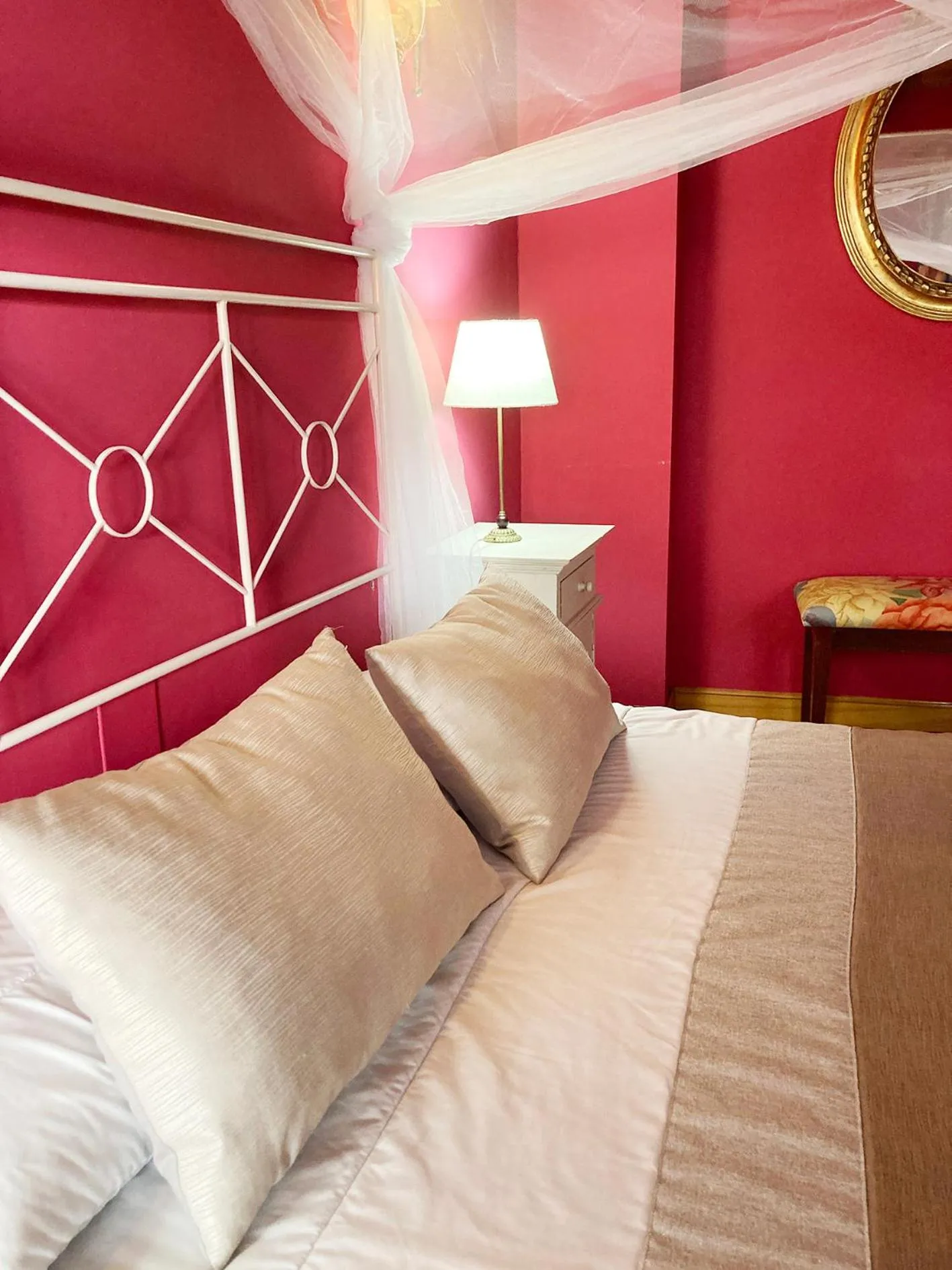 Decorative detail, Bed in Posada La Casona de Los Güelitos