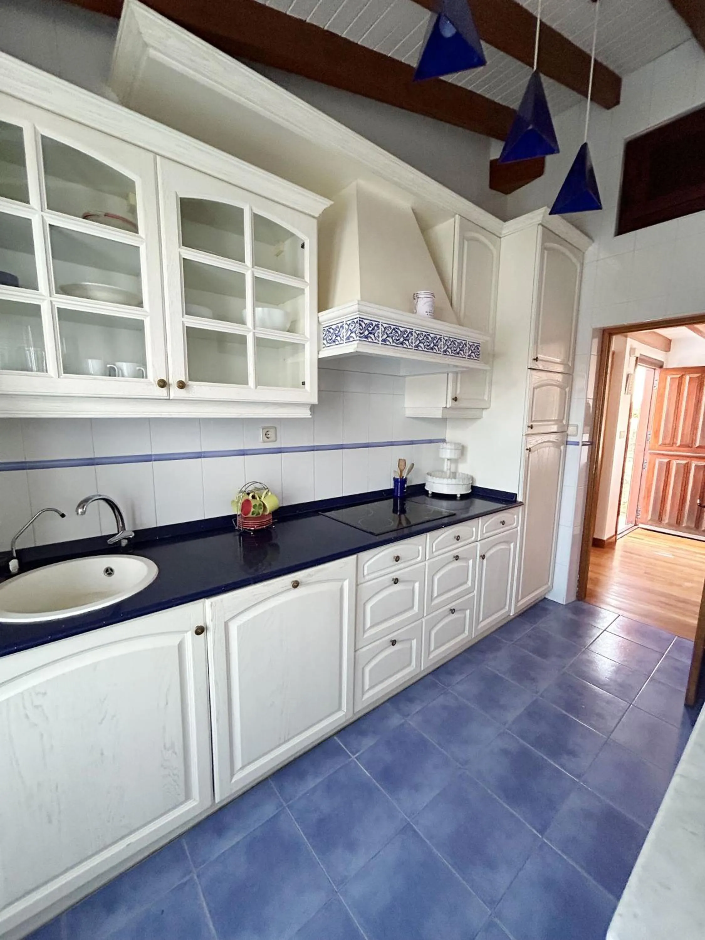 Kitchen or kitchenette in Posada La Casona de Los Güelitos