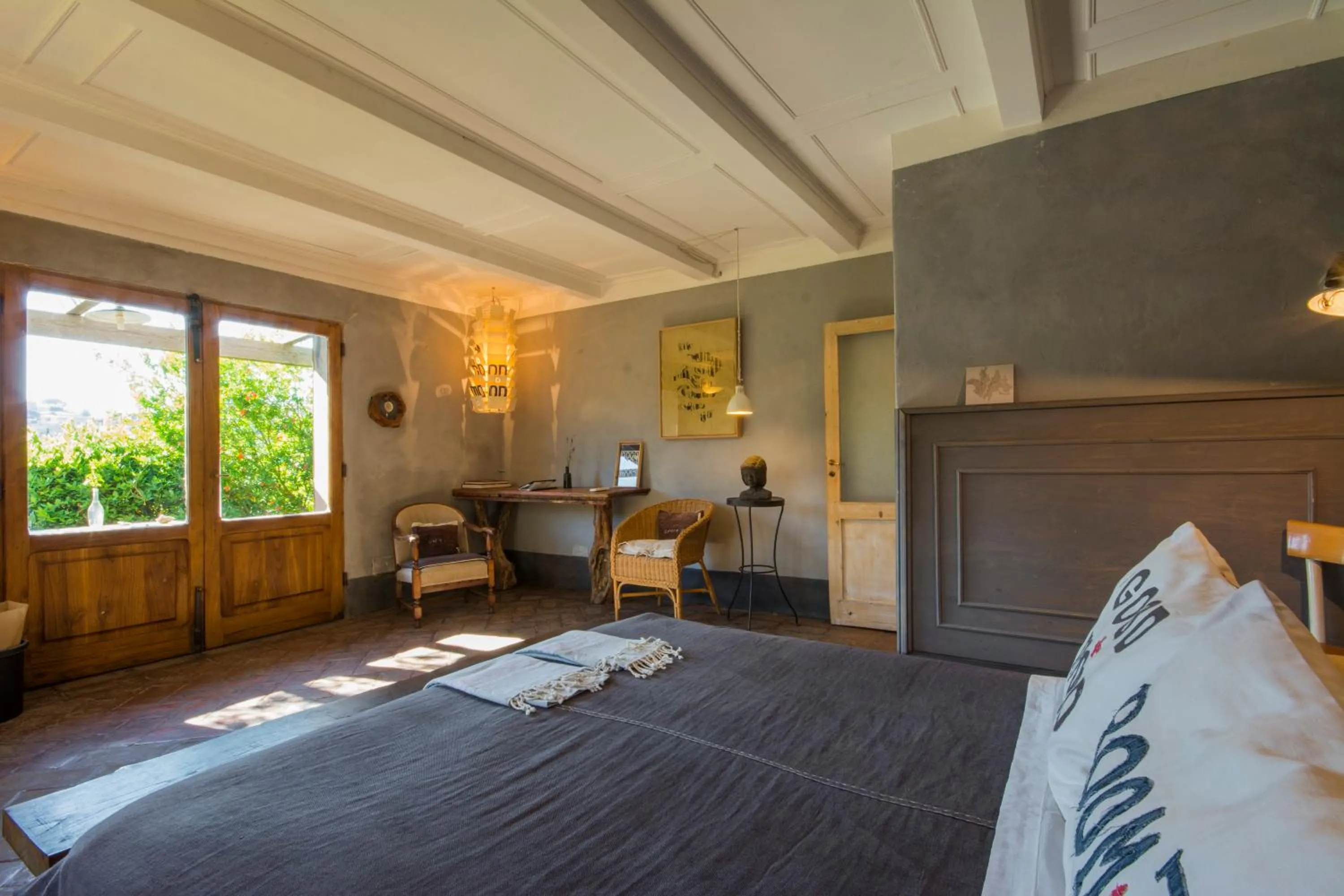 Bedroom, Bed in Agriturismo San Martino