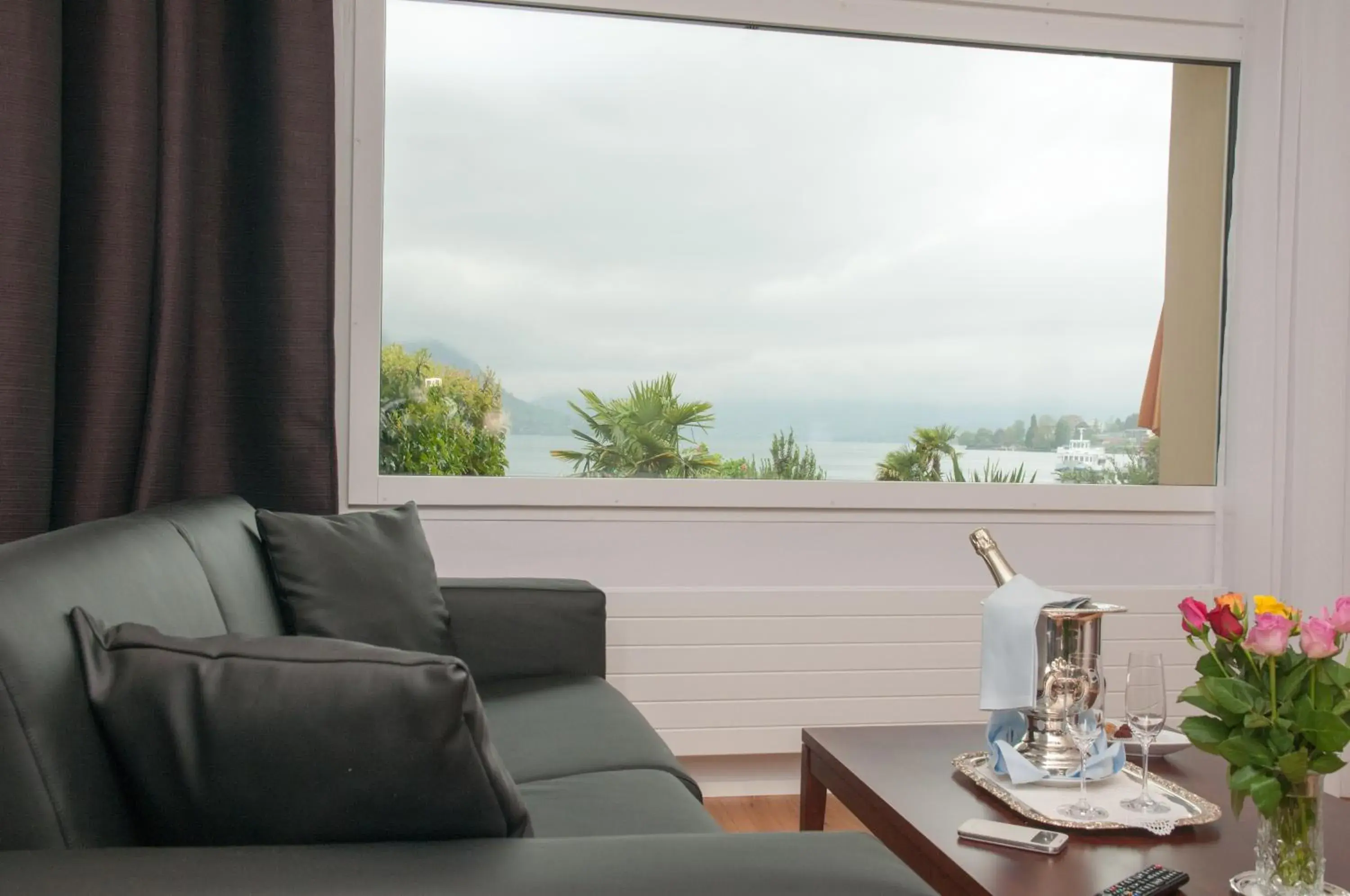 Living room in Hotel Beau Rivage Weggis Living room in Hotel Beau Rivage Weggis