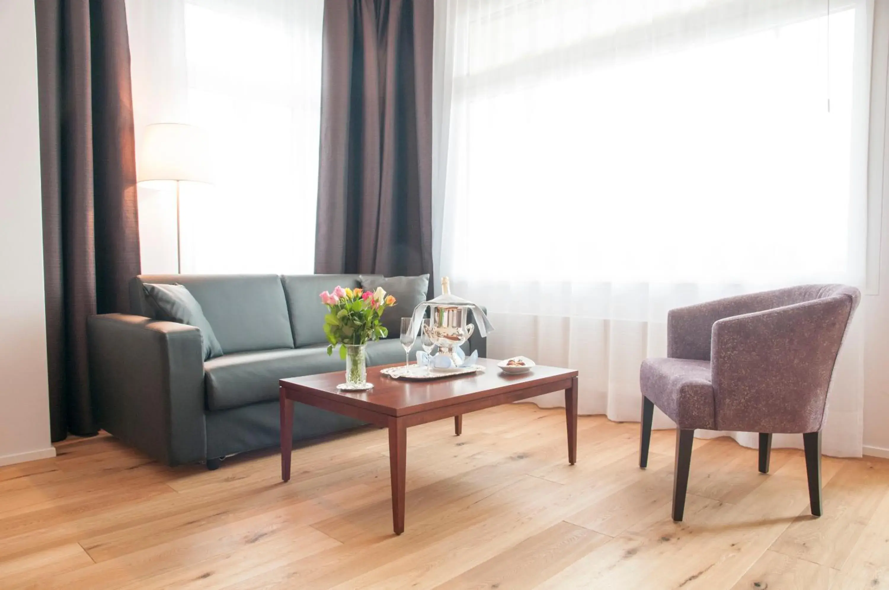 Living room in Hotel Beau Rivage Weggis Living room in Hotel Beau Rivage Weggis