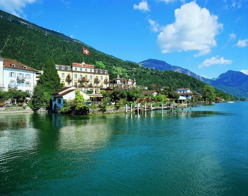 Lake view in Hotel Beau Rivage Weggis