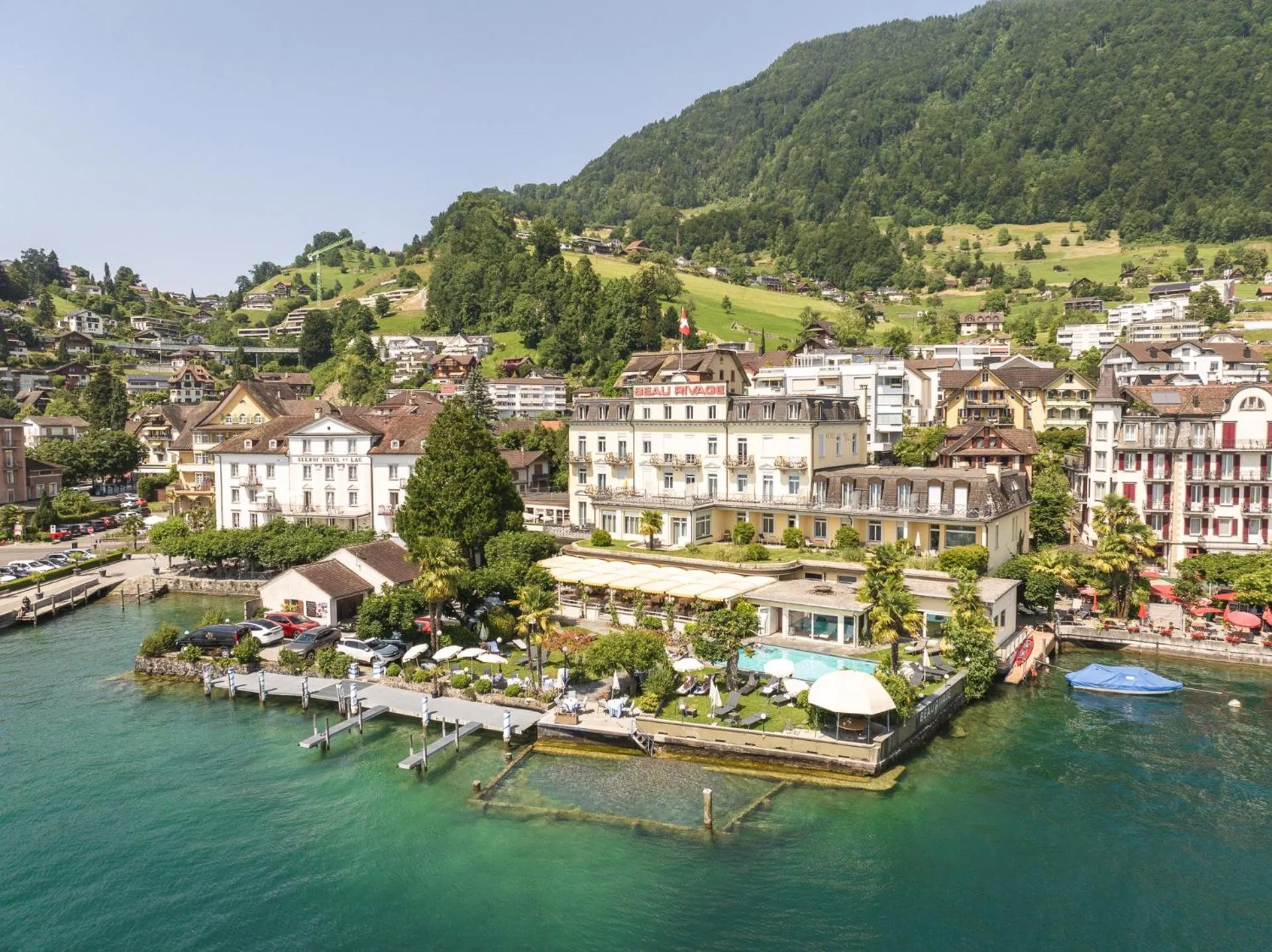 Property building in Hotel Beau Rivage Weggis