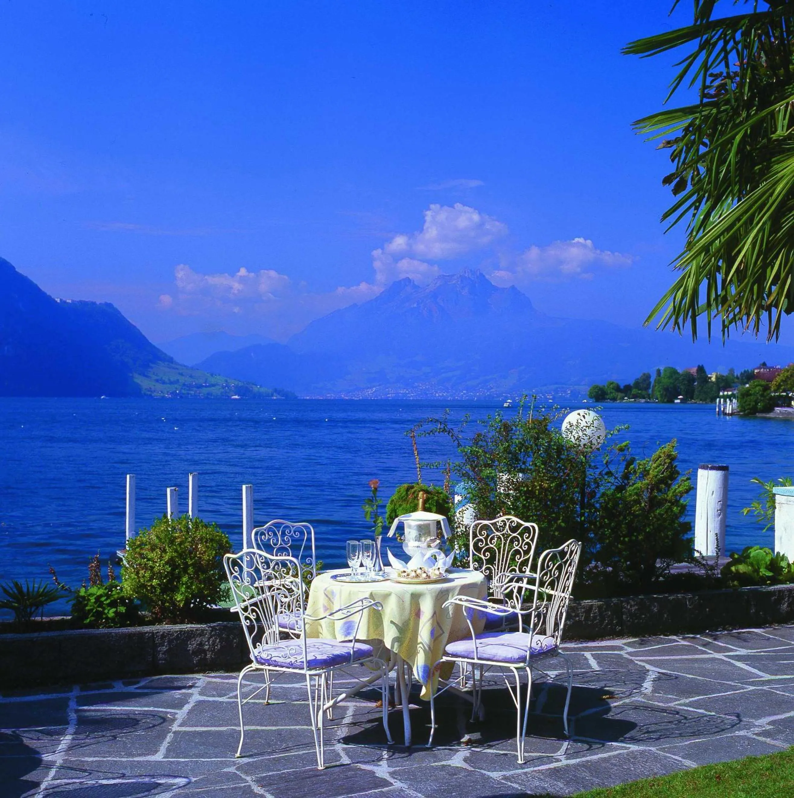 View (from property/room) in Hotel Beau Rivage Weggis