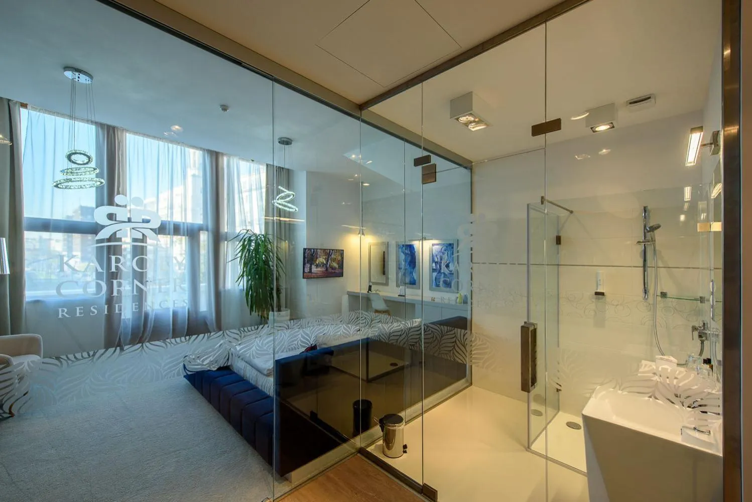 Bathroom in Karoly Corner Residences