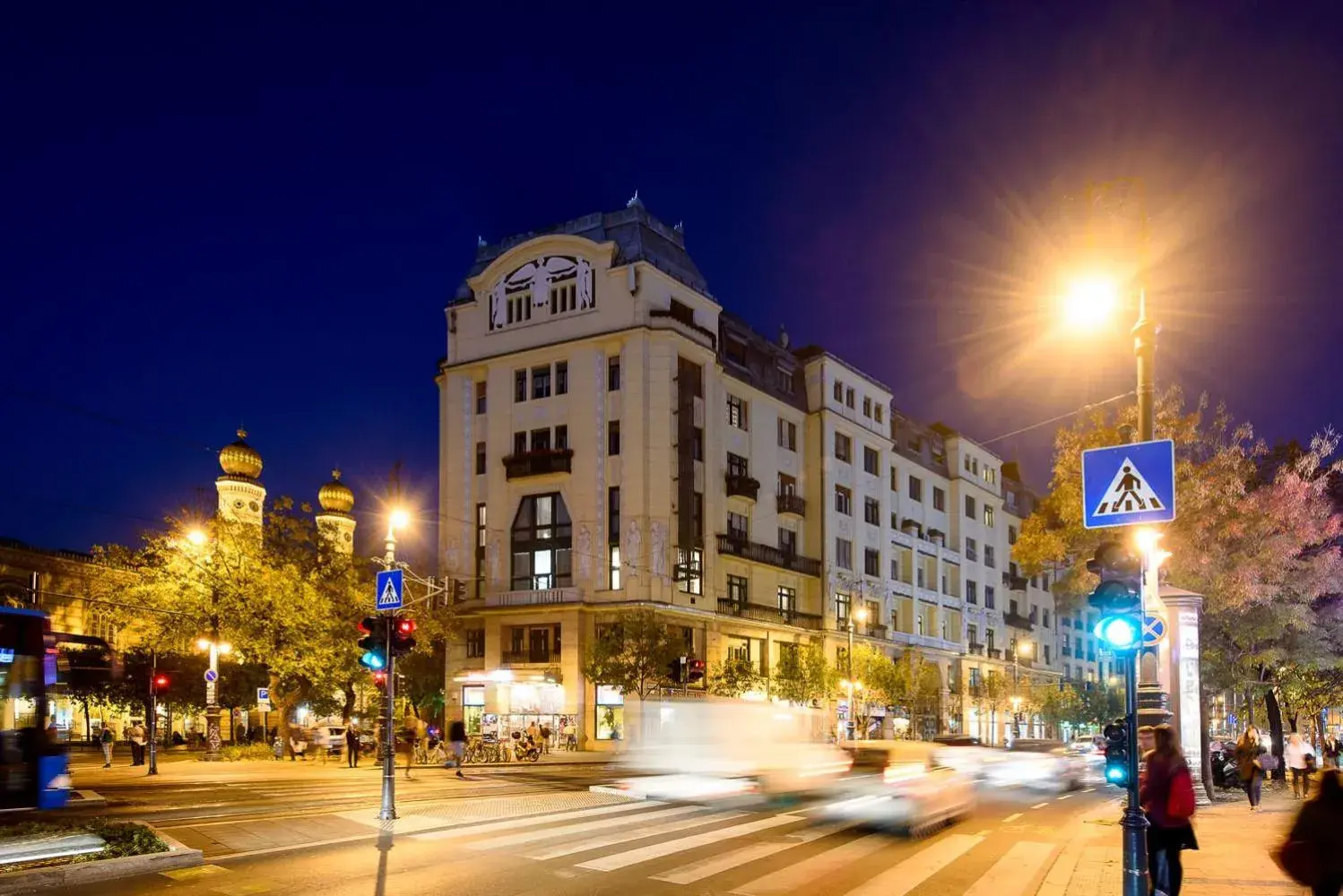 Facade/entrance in Karoly Corner Residences Facade/entrance in Karoly Corner Residences