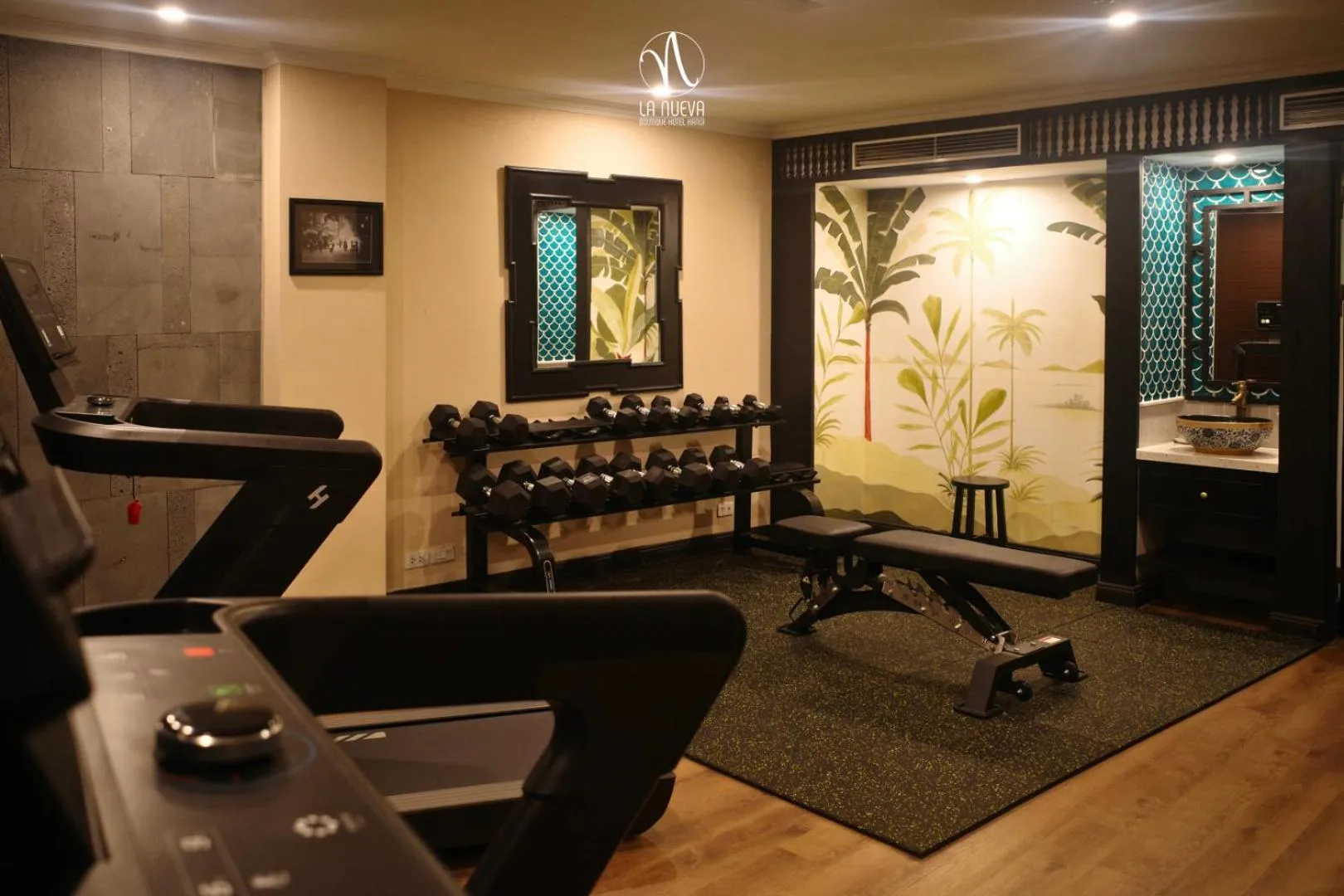 Fitness centre/facilities in La Nueva Boutique Hotel Hanoi & Spa