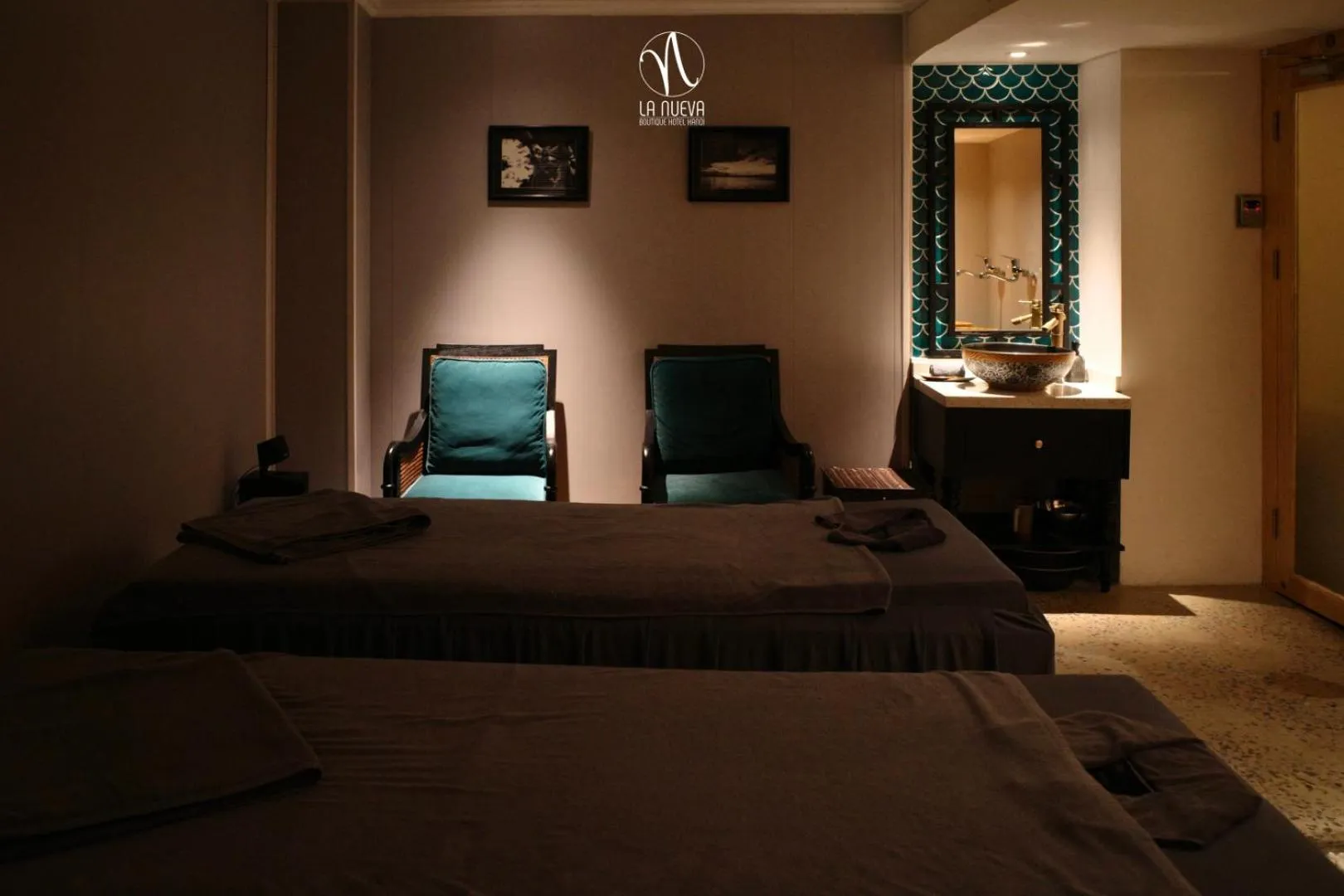 Spa and wellness centre/facilities, Bed in La Nueva Boutique Hotel Hanoi & Spa