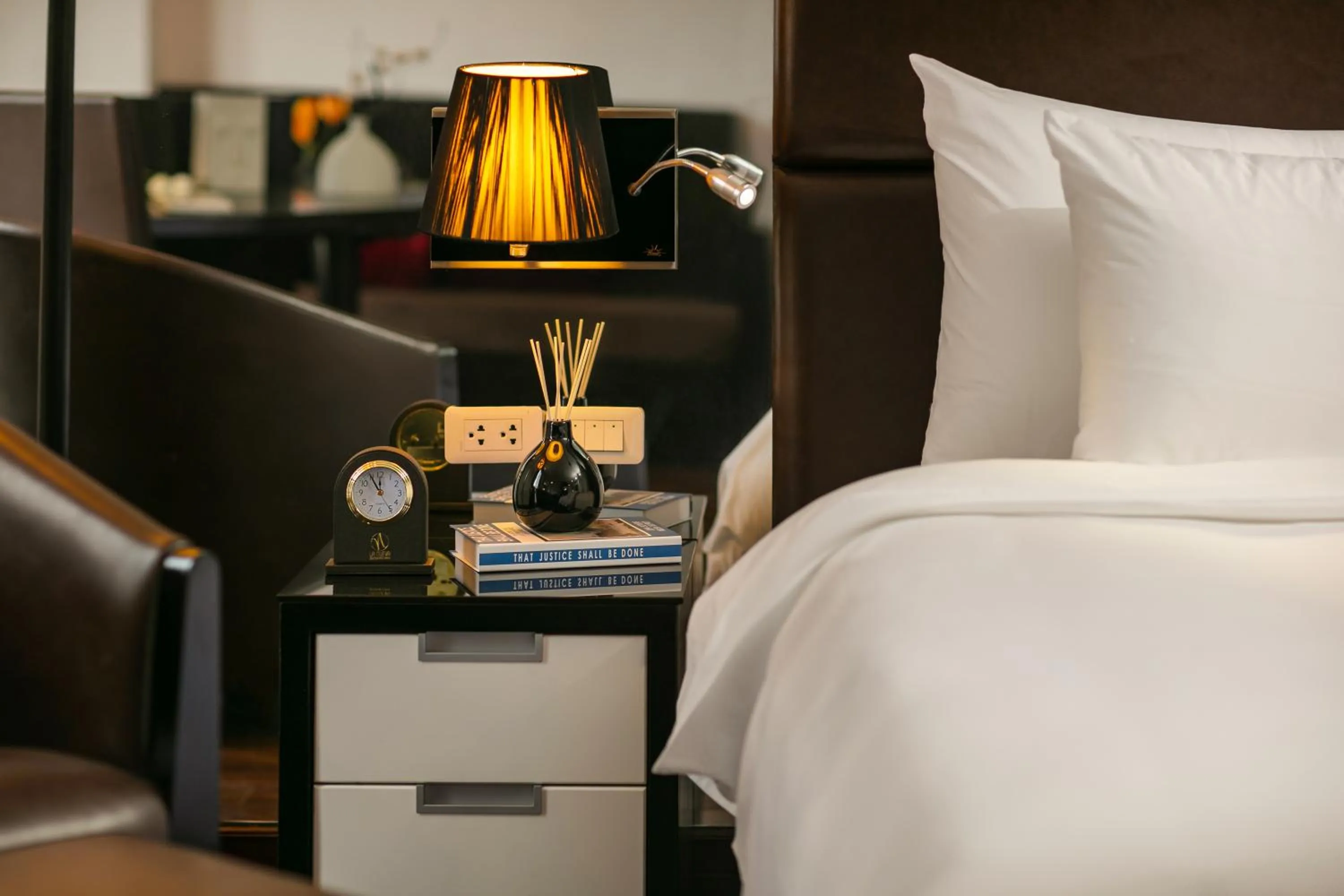 Bed in La Nueva Boutique Hotel Hanoi & Spa