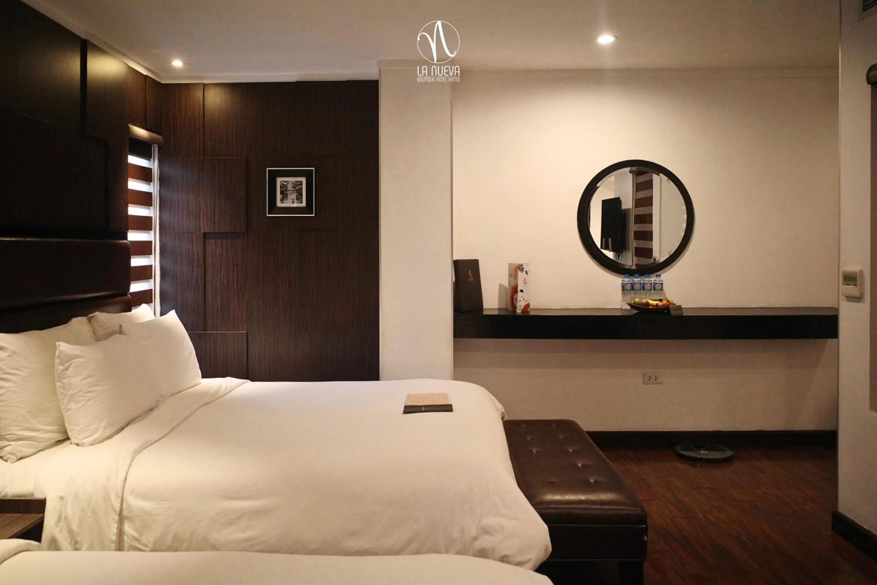 Bed in La Nueva Boutique Hotel Hanoi & Spa