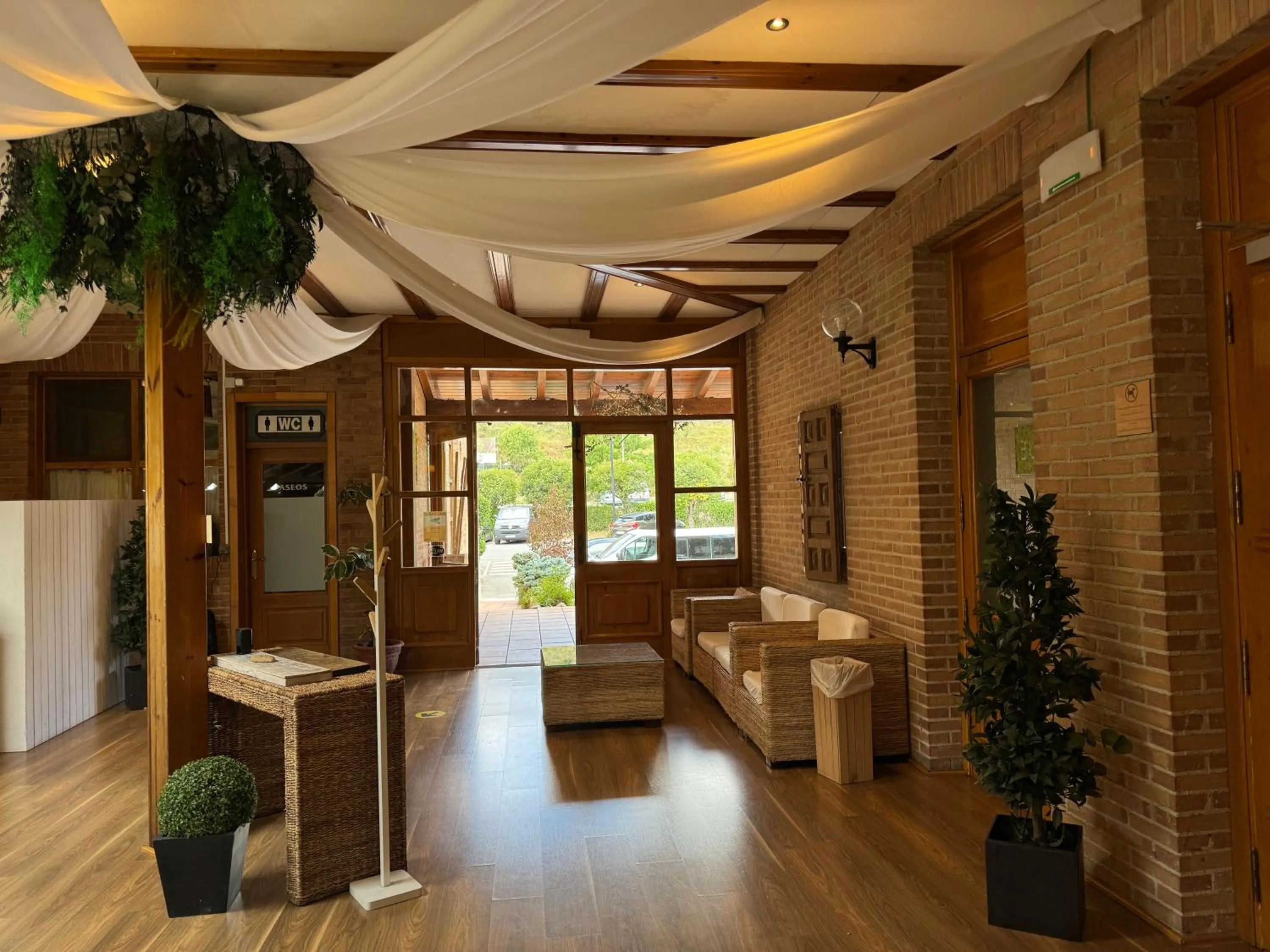 Lobby or reception in Hotel Jakue