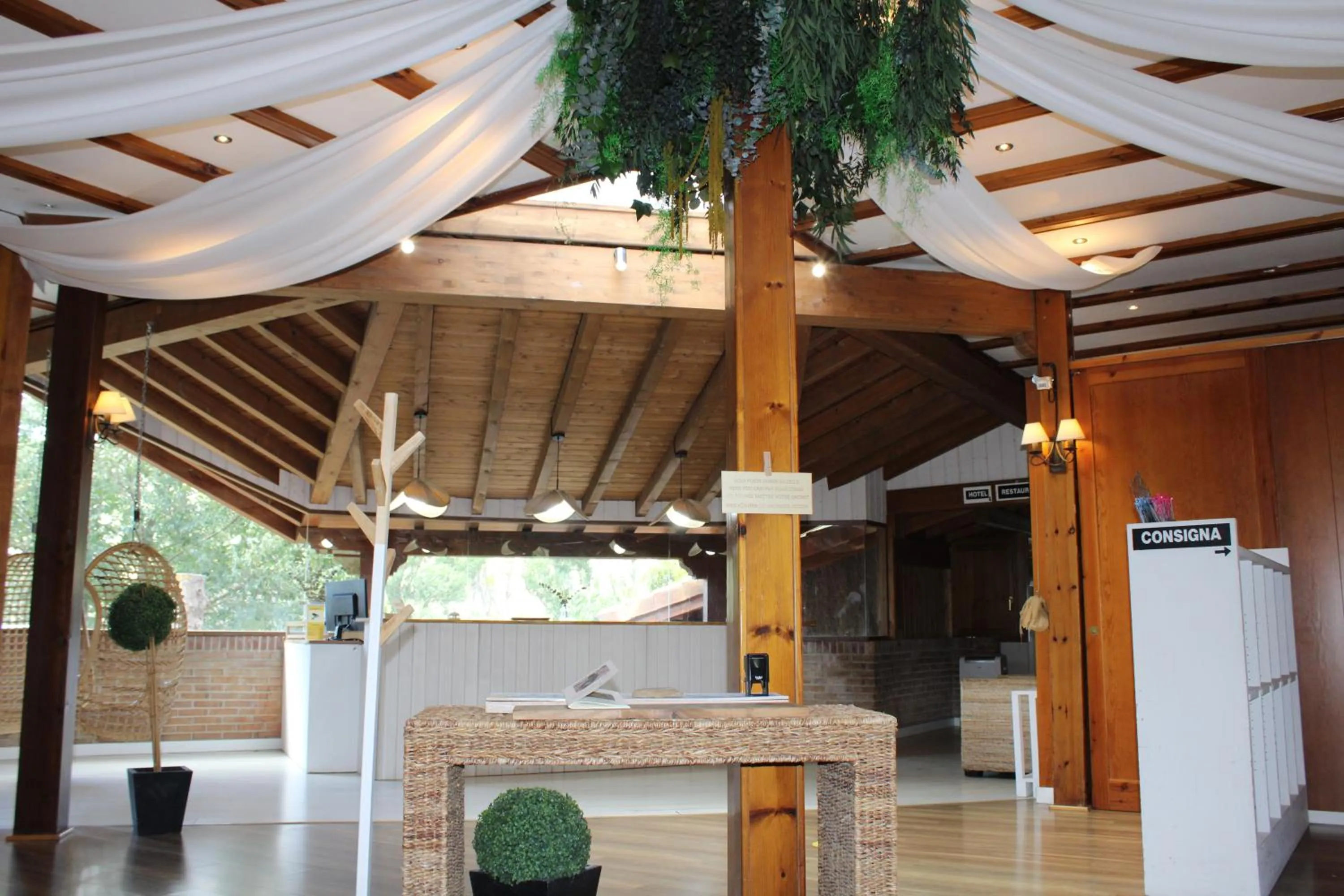 Lobby or reception in Hotel Jakue