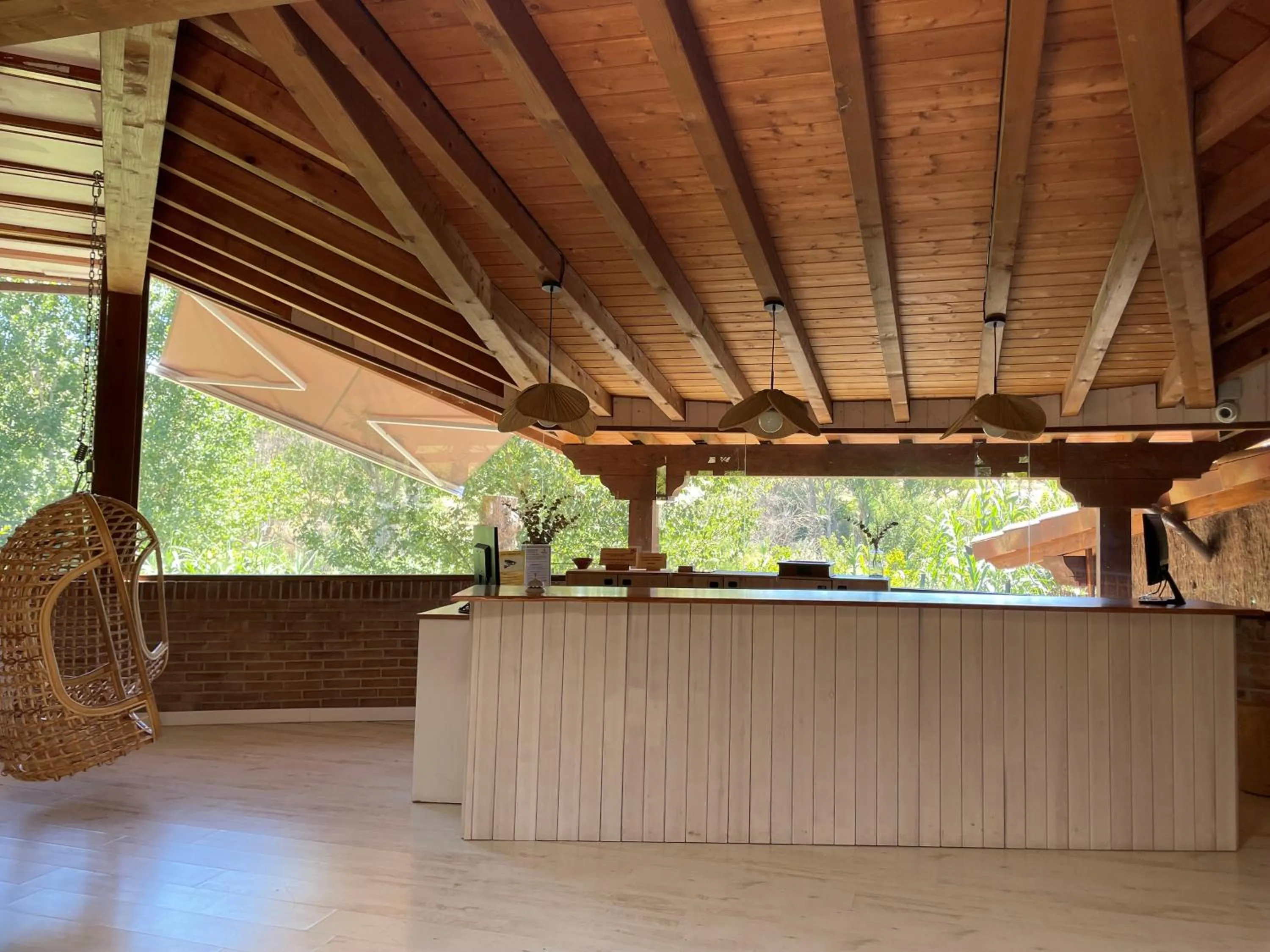 Lobby or reception in Hotel Jakue