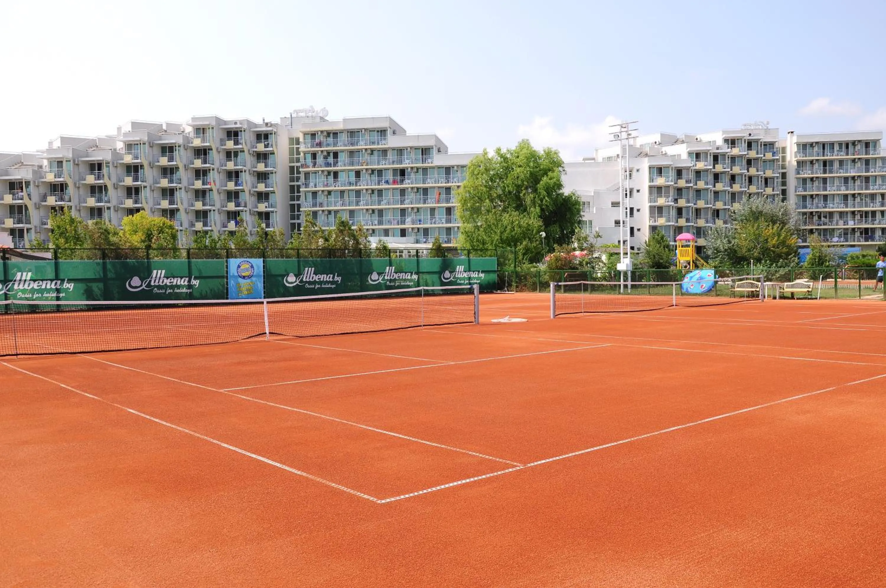 Tennis court in Hotel Laguna Garden