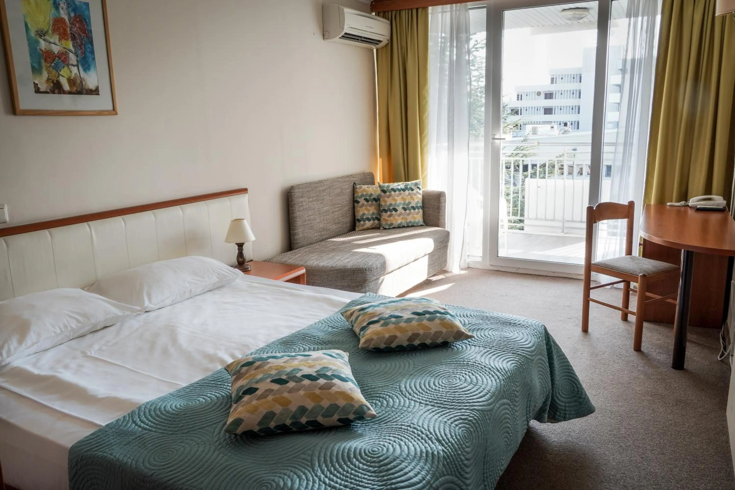 Bed in Hotel Laguna Garden