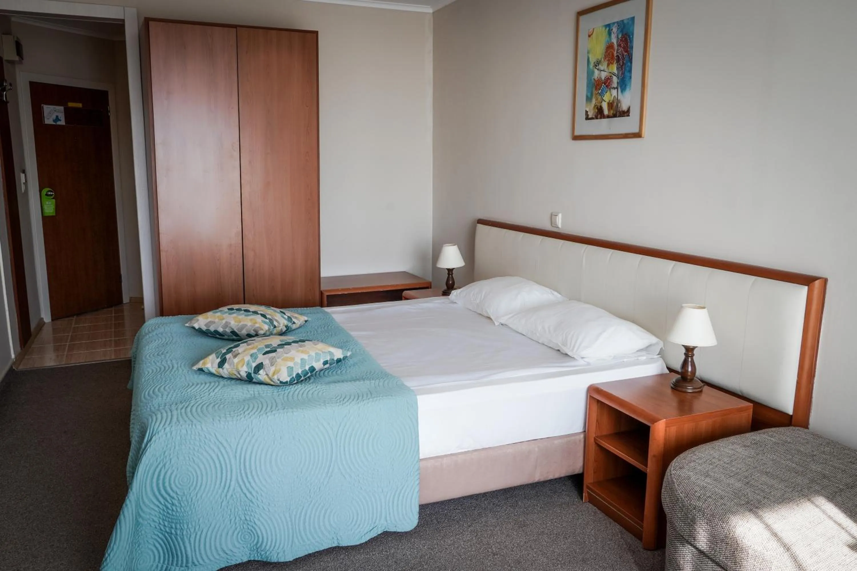 Bed in Hotel Laguna Garden