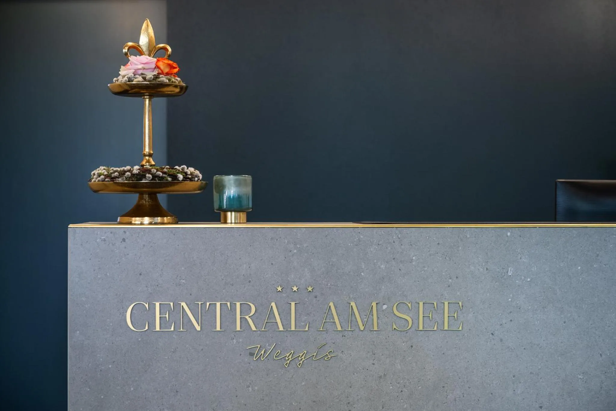 Lobby or reception in Hotel Central am See