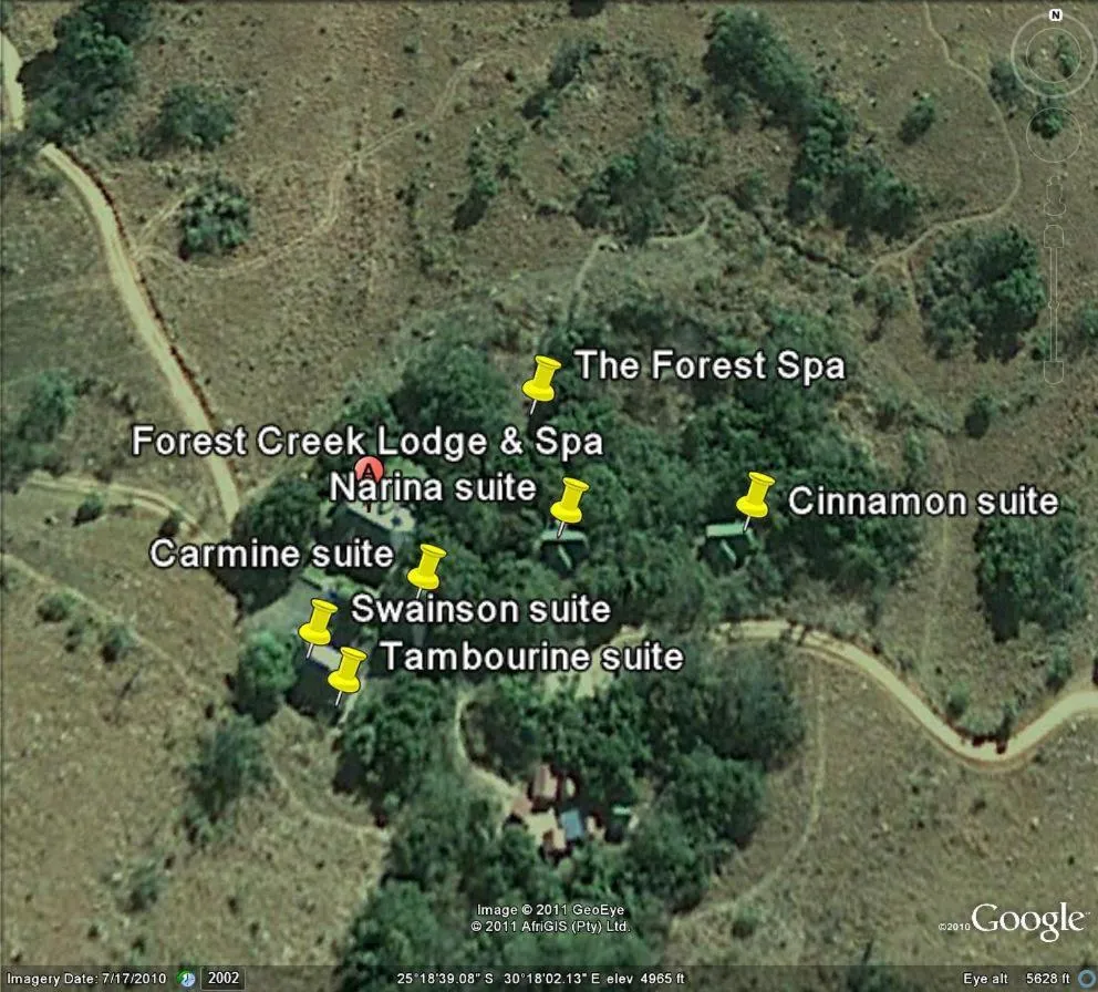 Bird's eye view in Forest Creek Lodge & Spa