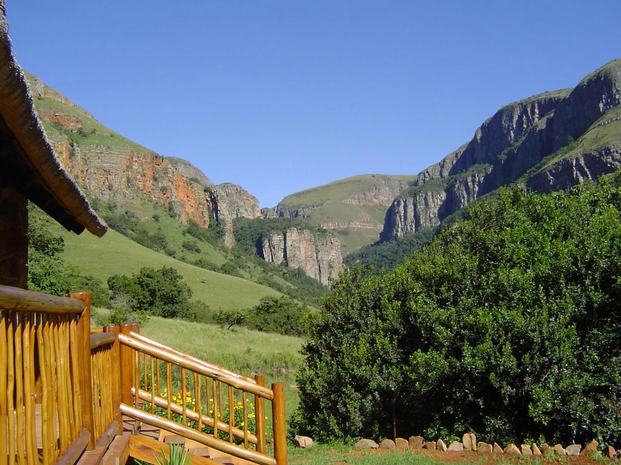 Mountain view in Forest Creek Lodge & Spa