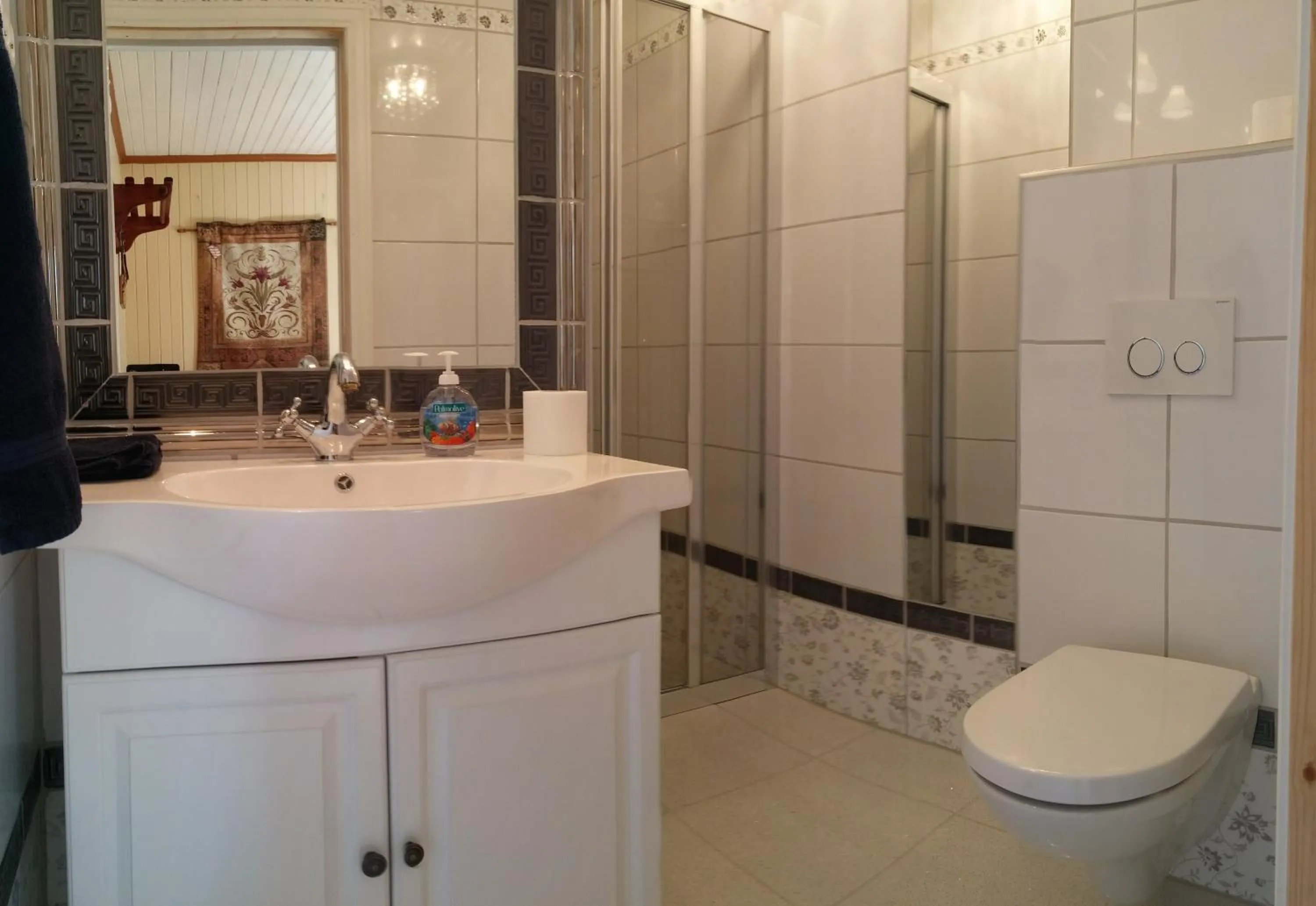 Bathroom in Solheim Overnatting