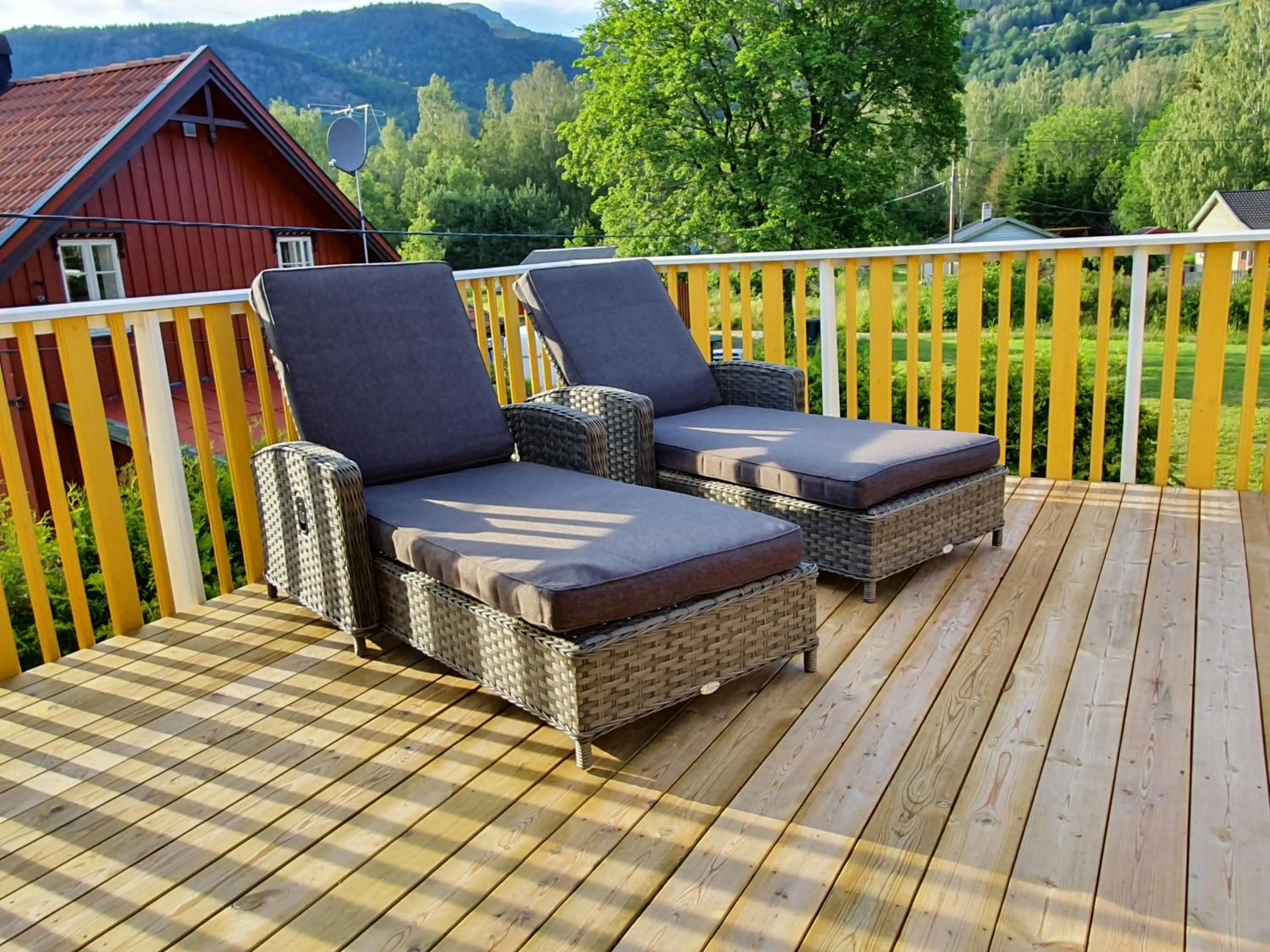 Patio in Solheim Overnatting