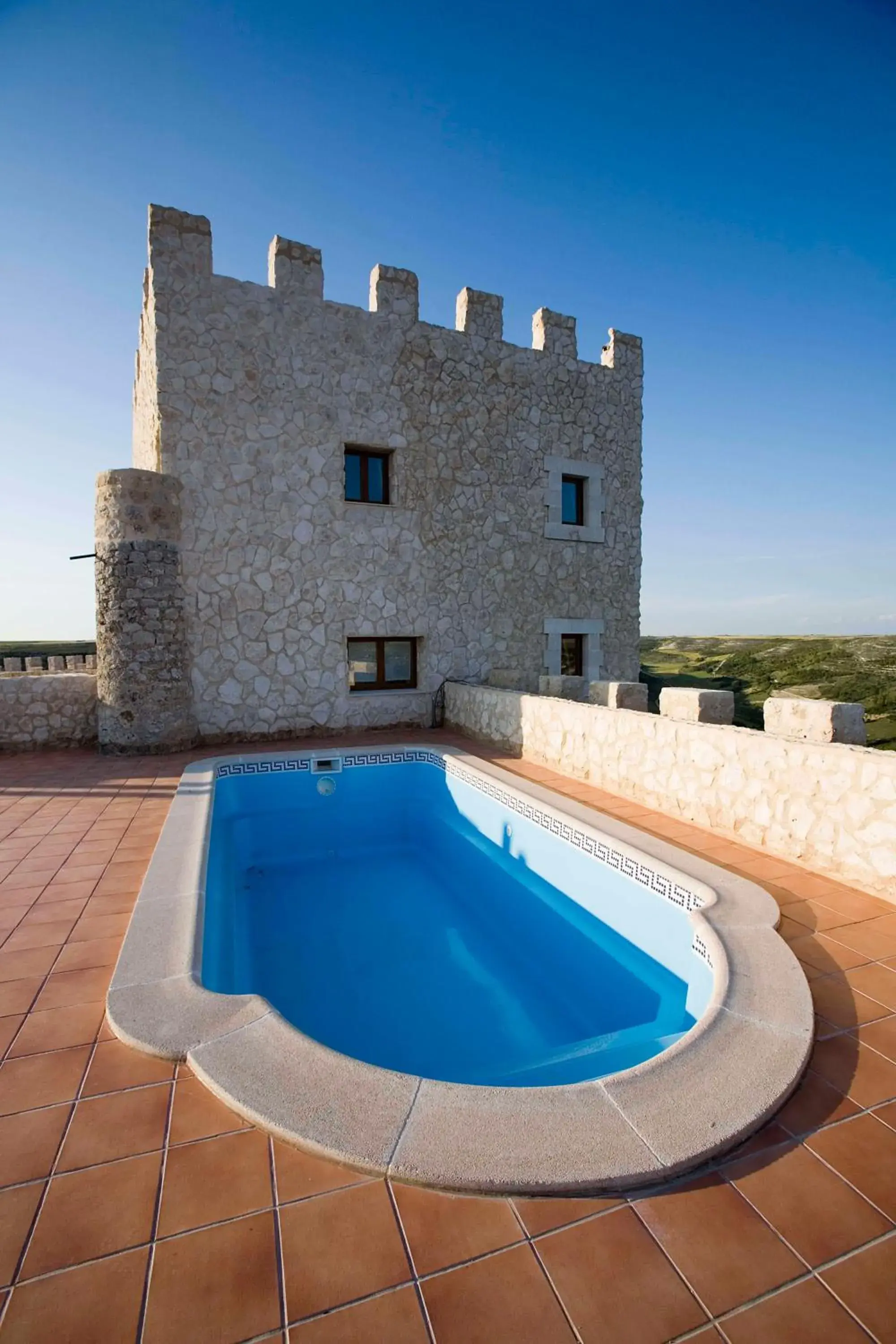 Swimming pool in Residencia Real del Castillo de Curiel Swimming pool in Residencia Real del Castillo de Curiel