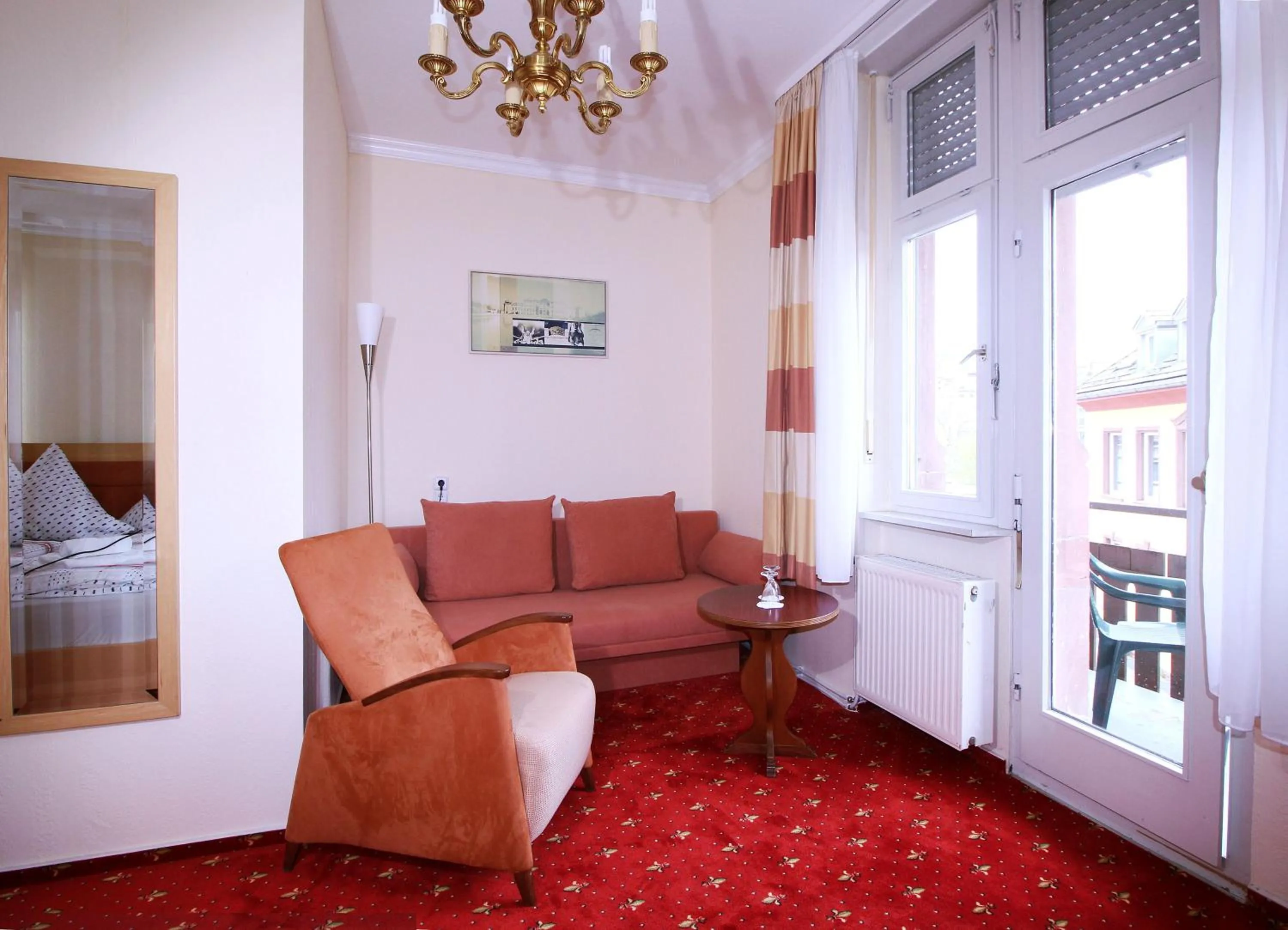 Seating area in Hotel Neustädter Hof
