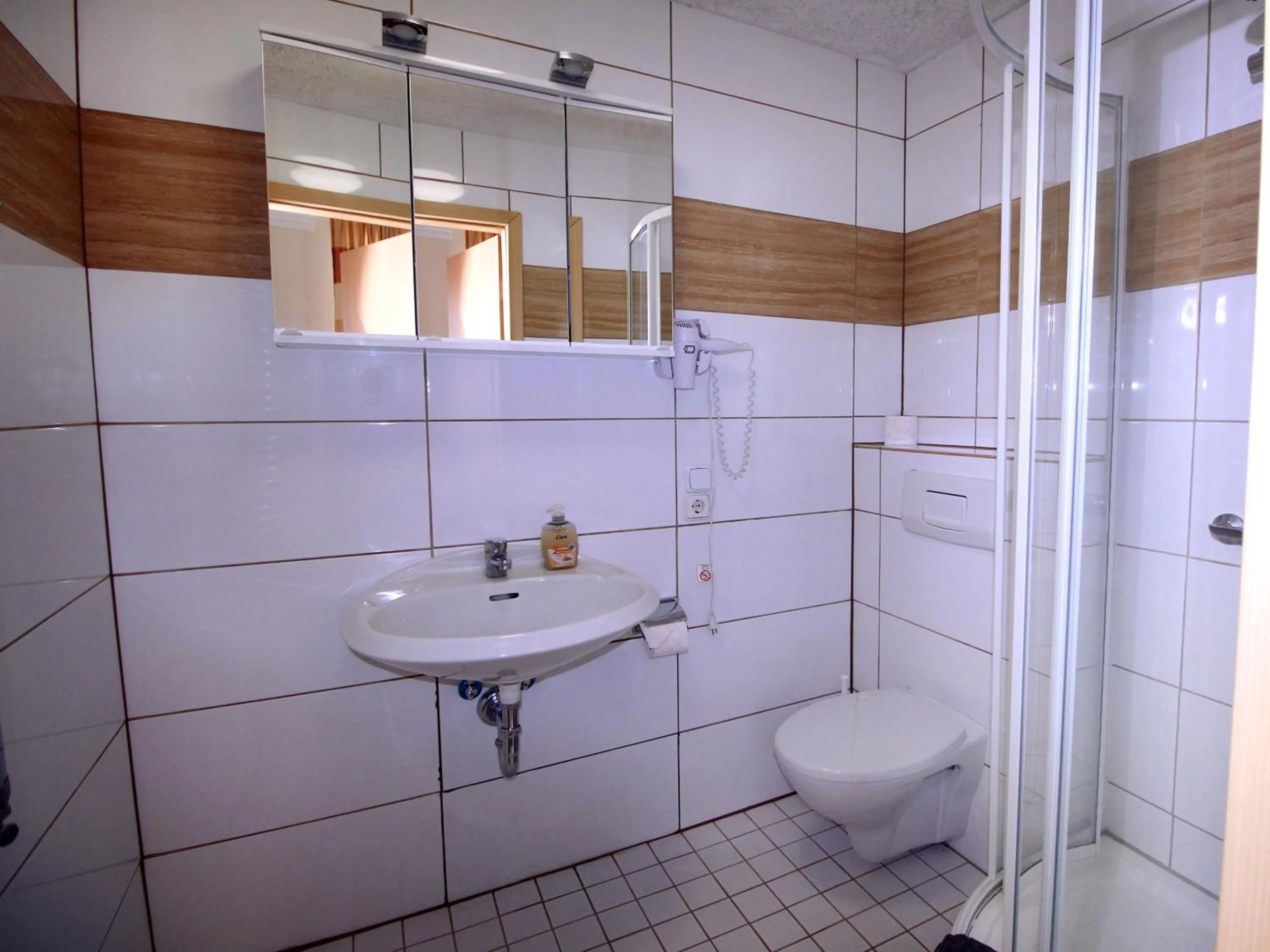 Shower in Hotel Neustädter Hof