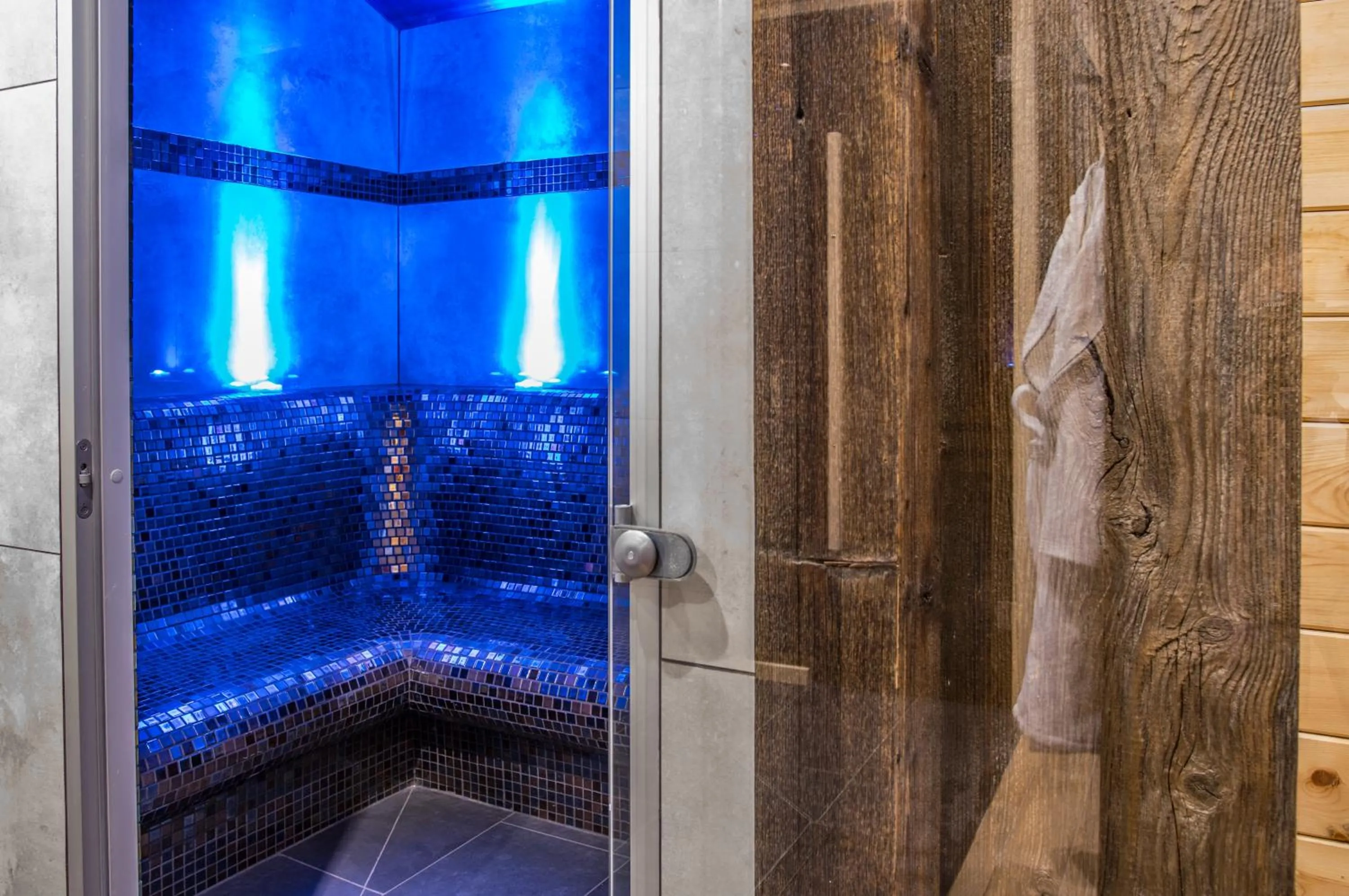 Sauna in Villa Adamo & Relax