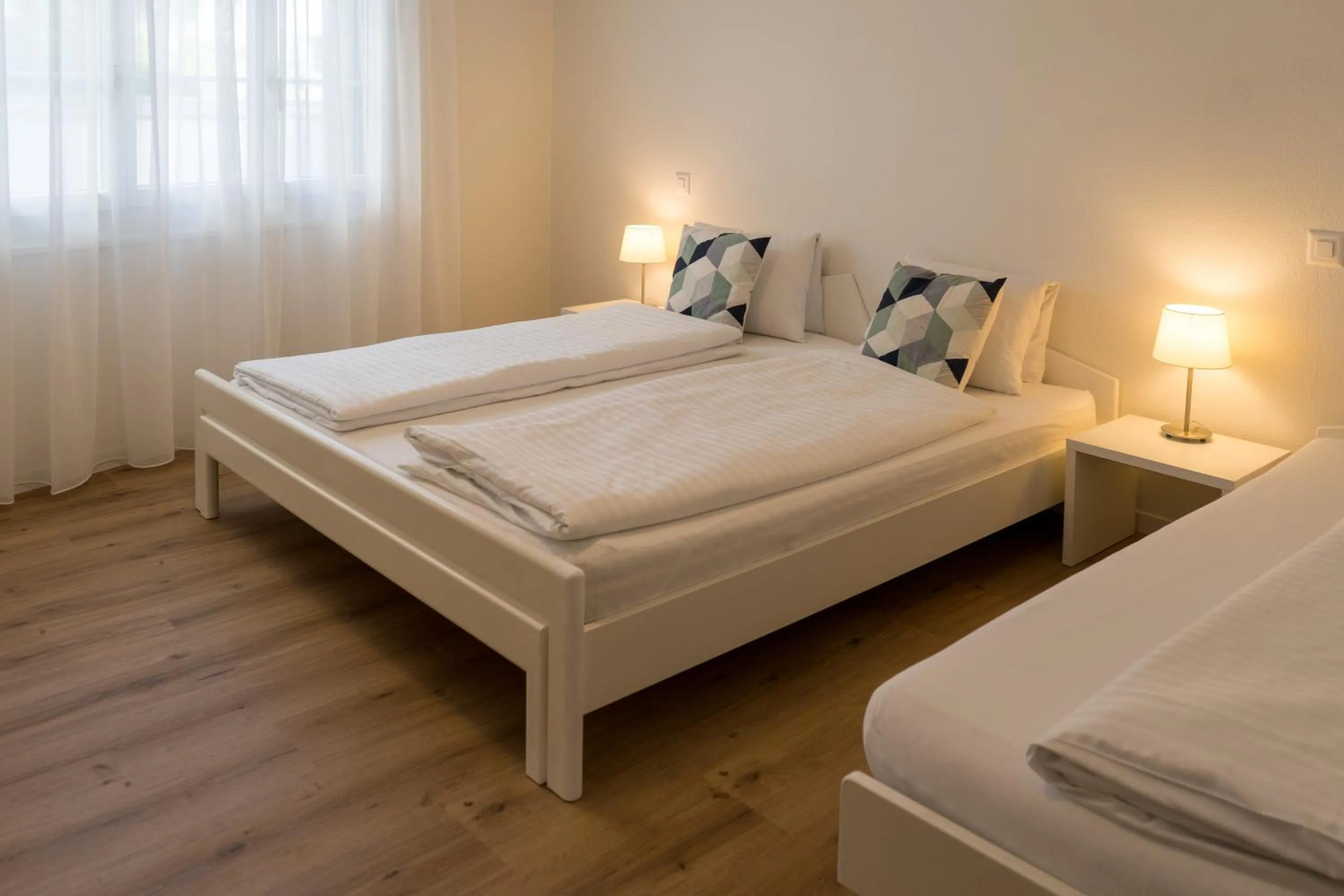 Bed in Hotel Schmid & Alfa