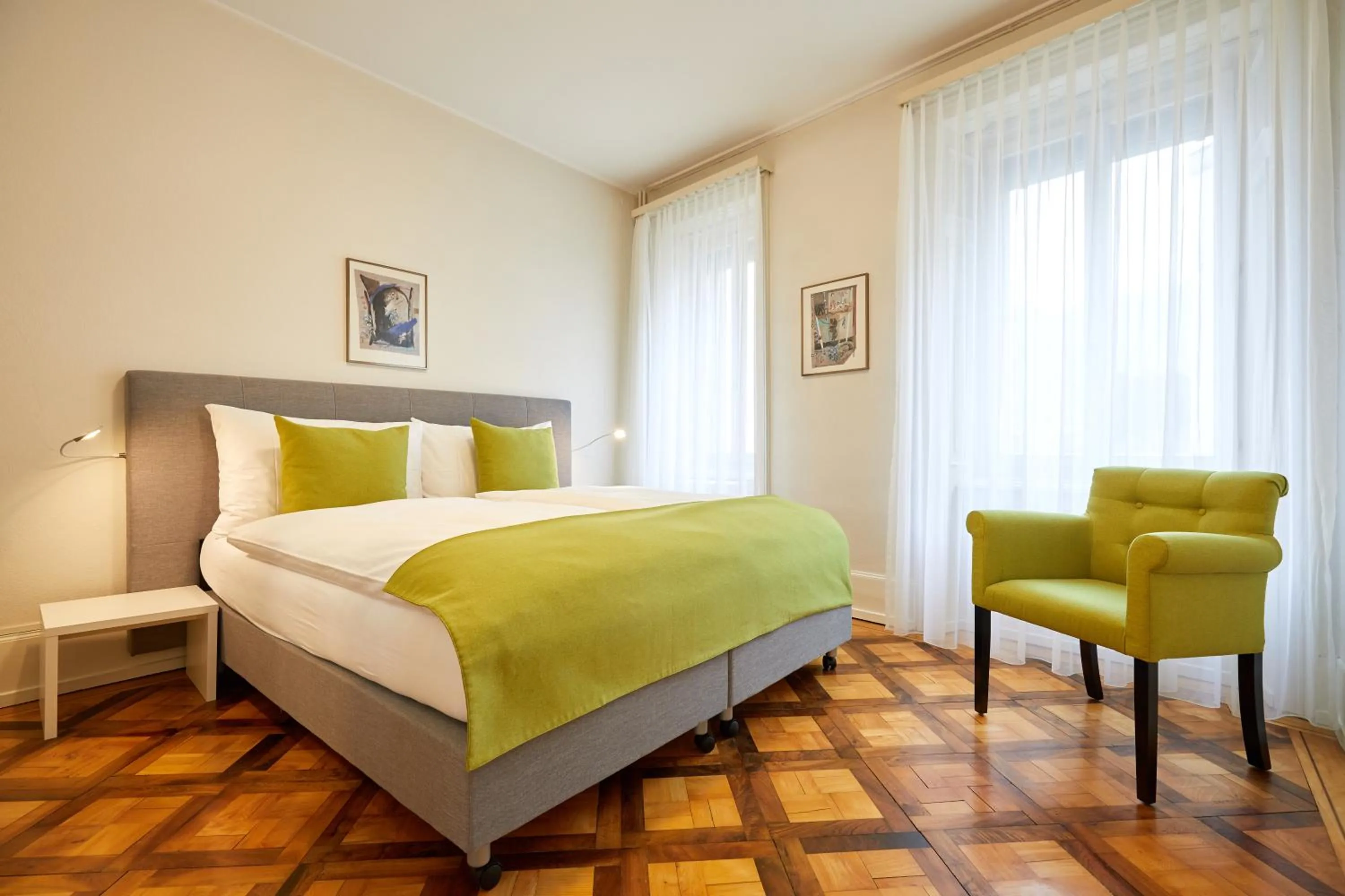 Bed in Hotel Schmid & Alfa