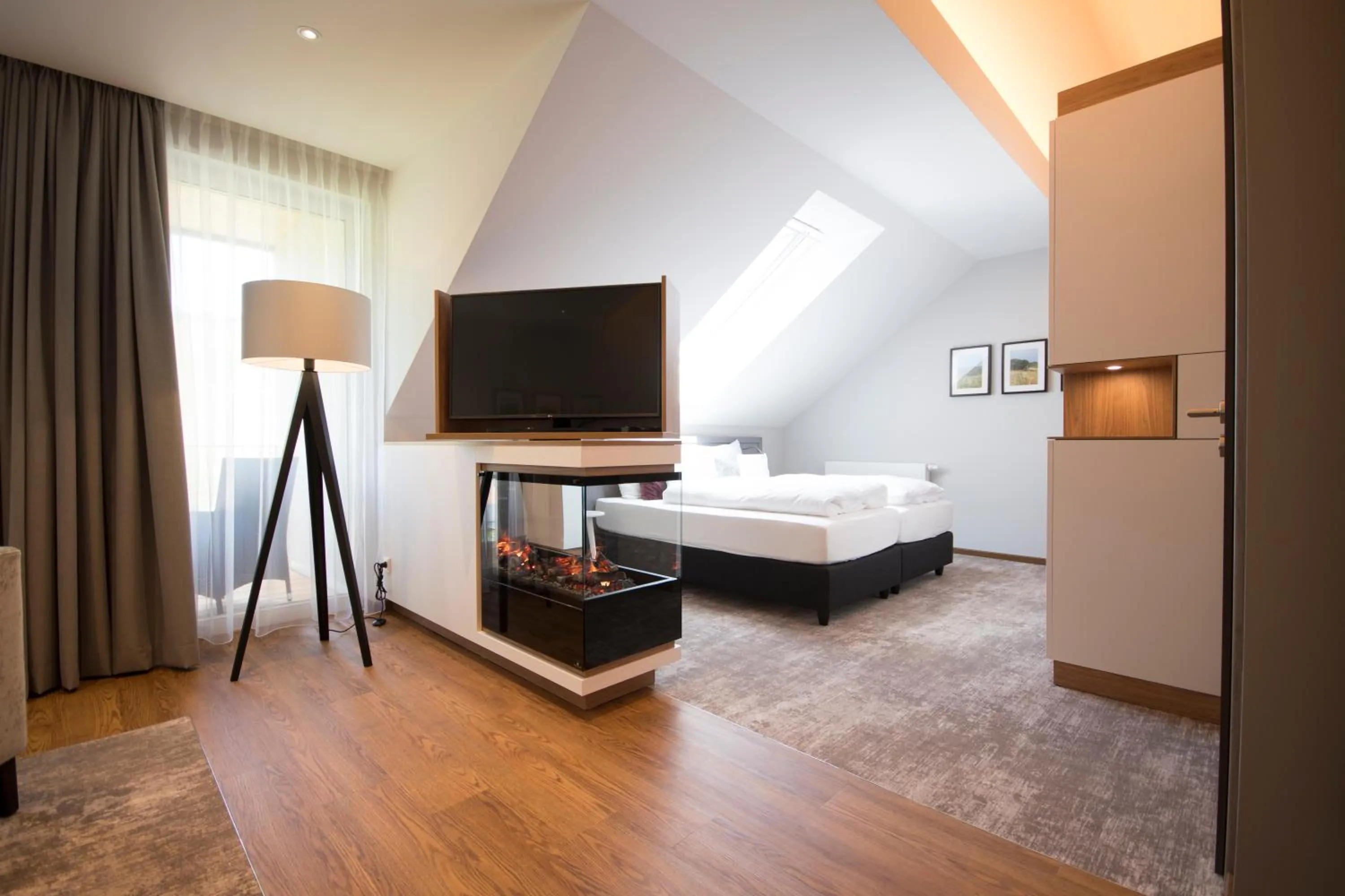 Bed in Hotel Restaurant zur Marienburg